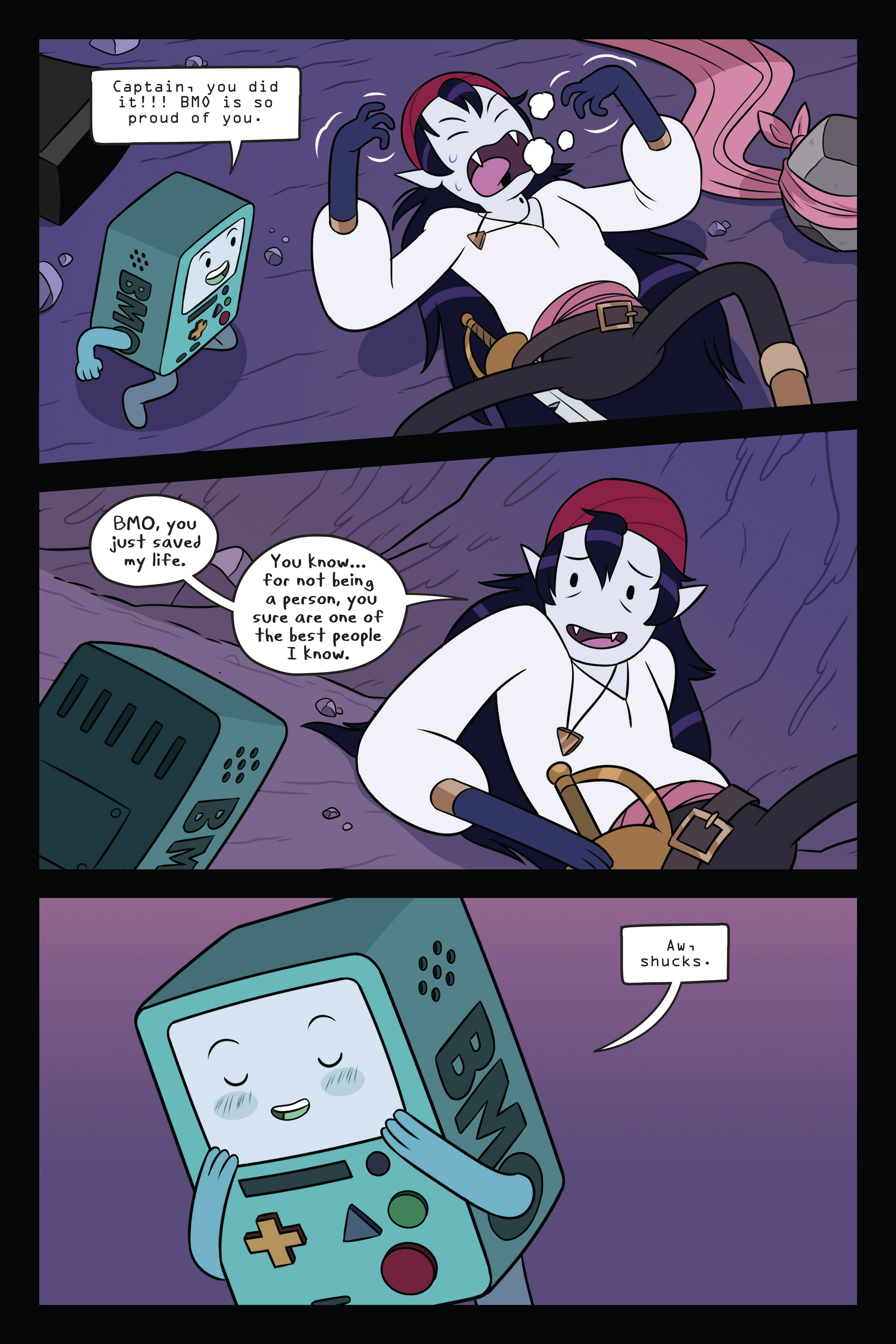 Read online Adventure Time: Marceline the Pirate Queen comic -  Issue # TPB - 112
