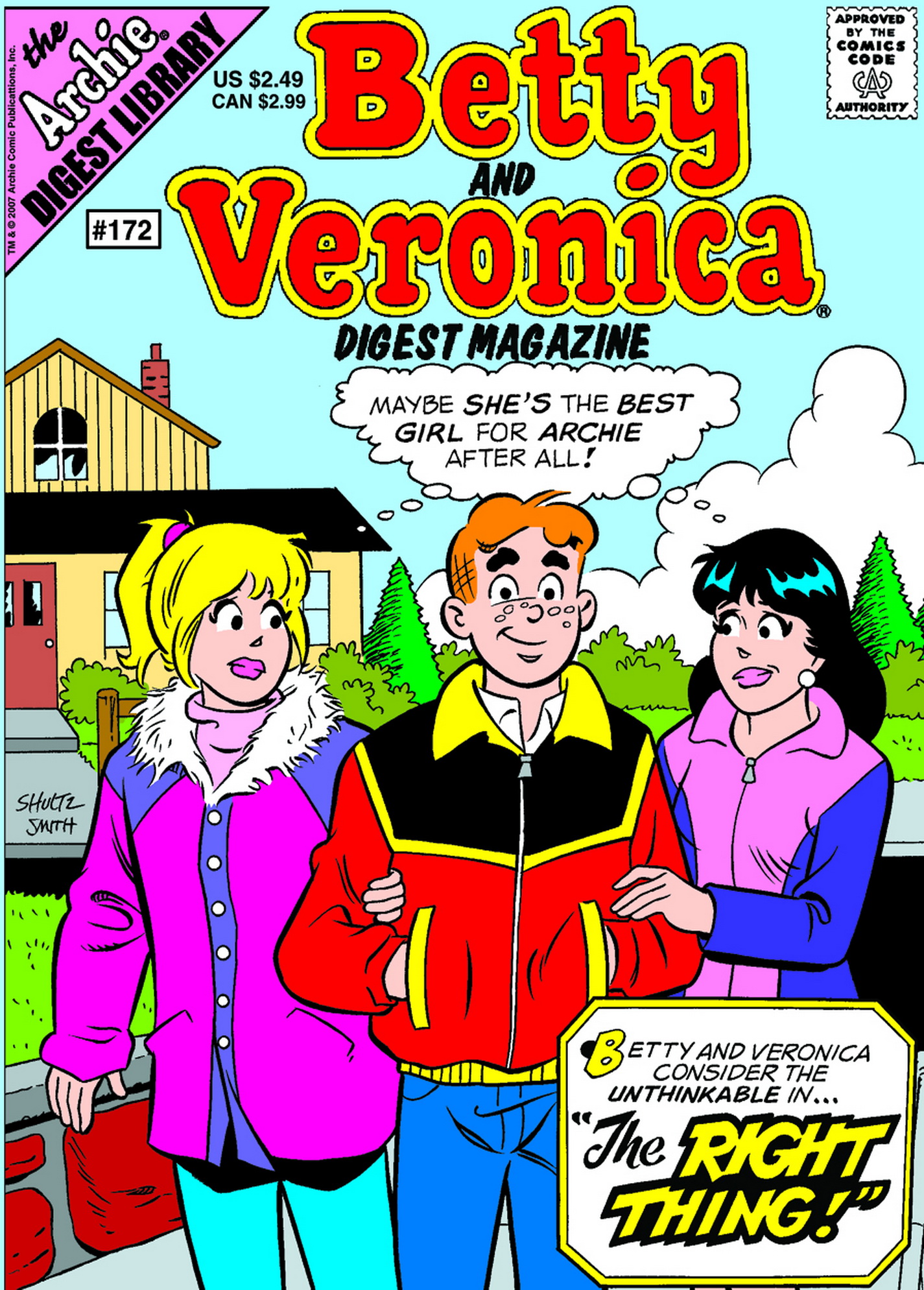 Read online Betty and Veronica Digest Magazine comic -  Issue #172 - 1