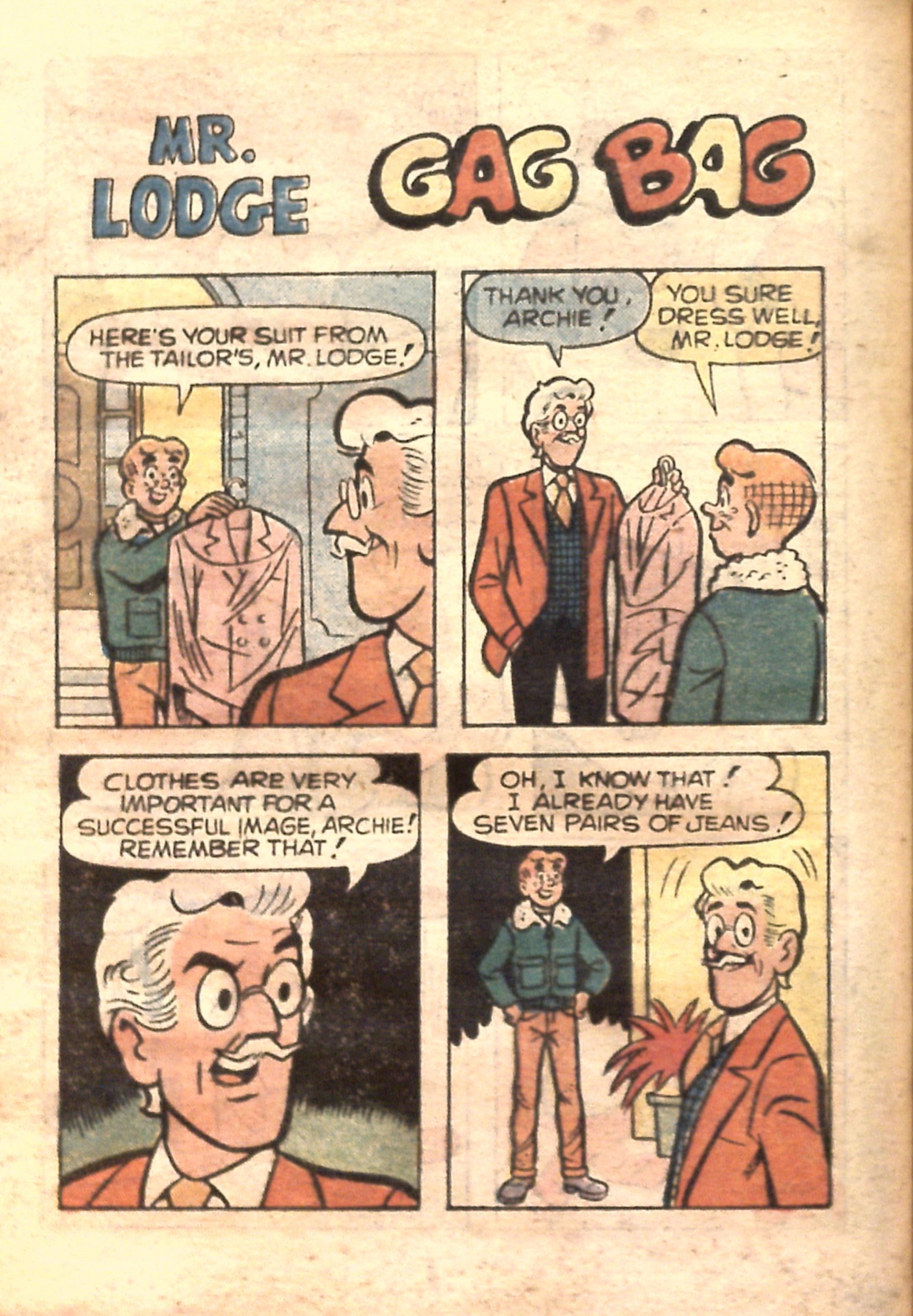 Read online Archie...Archie Andrews, Where Are You? Digest Magazine comic -  Issue #16 - 112
