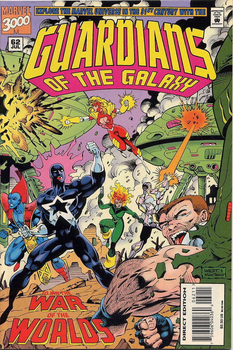 Read online Guardians of the Galaxy (1990) comic -  Issue #62 - 1