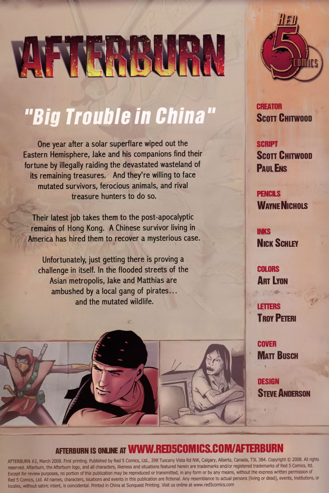 Read online Afterburn comic -  Issue #2 - 2