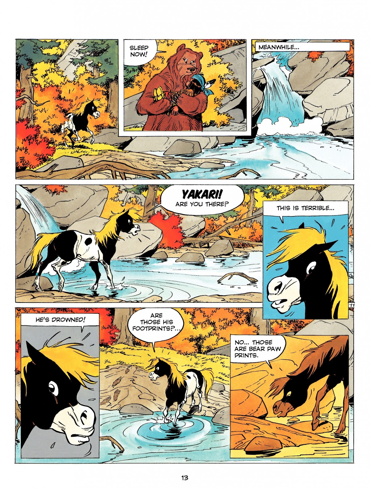 Read online Yakari comic -  Issue #10 - 13