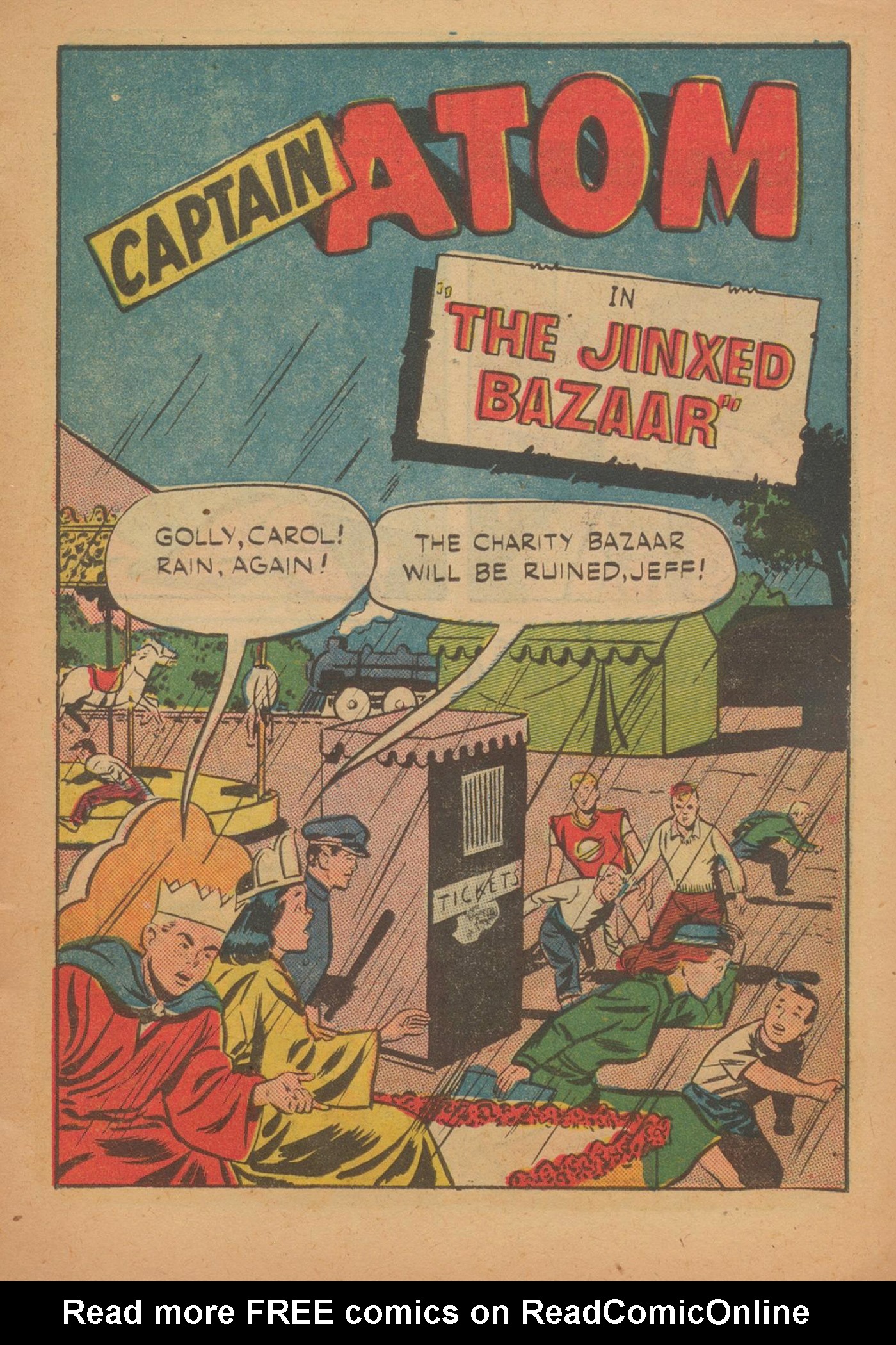 Read online Captain Atom (1950) comic -  Issue #4 - 23