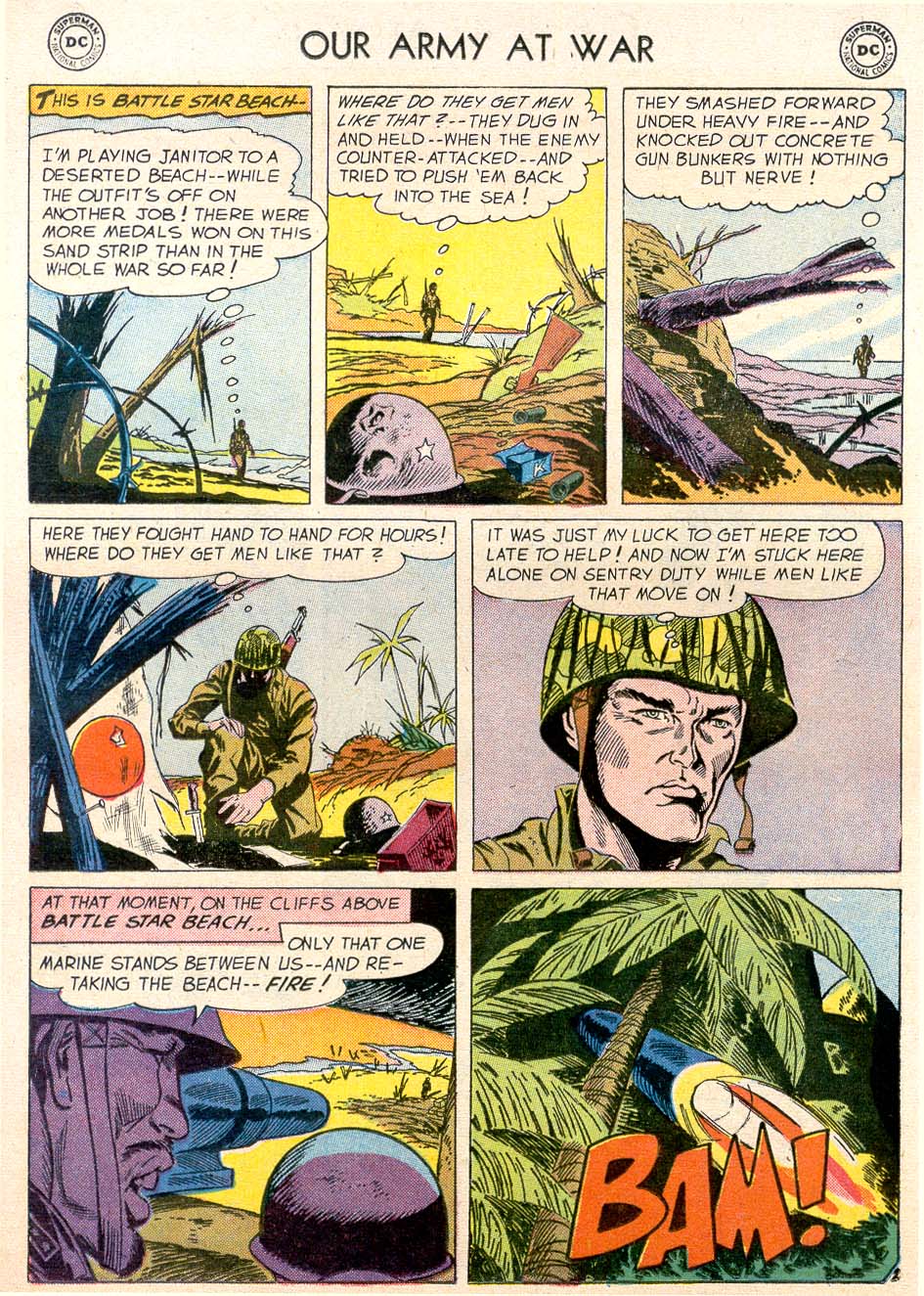 Read online Our Army at War (1952) comic -  Issue #68 - 12
