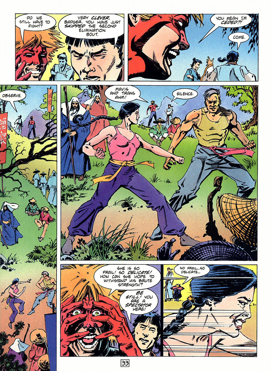 Read online Badger: Hexbreaker comic -  Issue # Full - 36