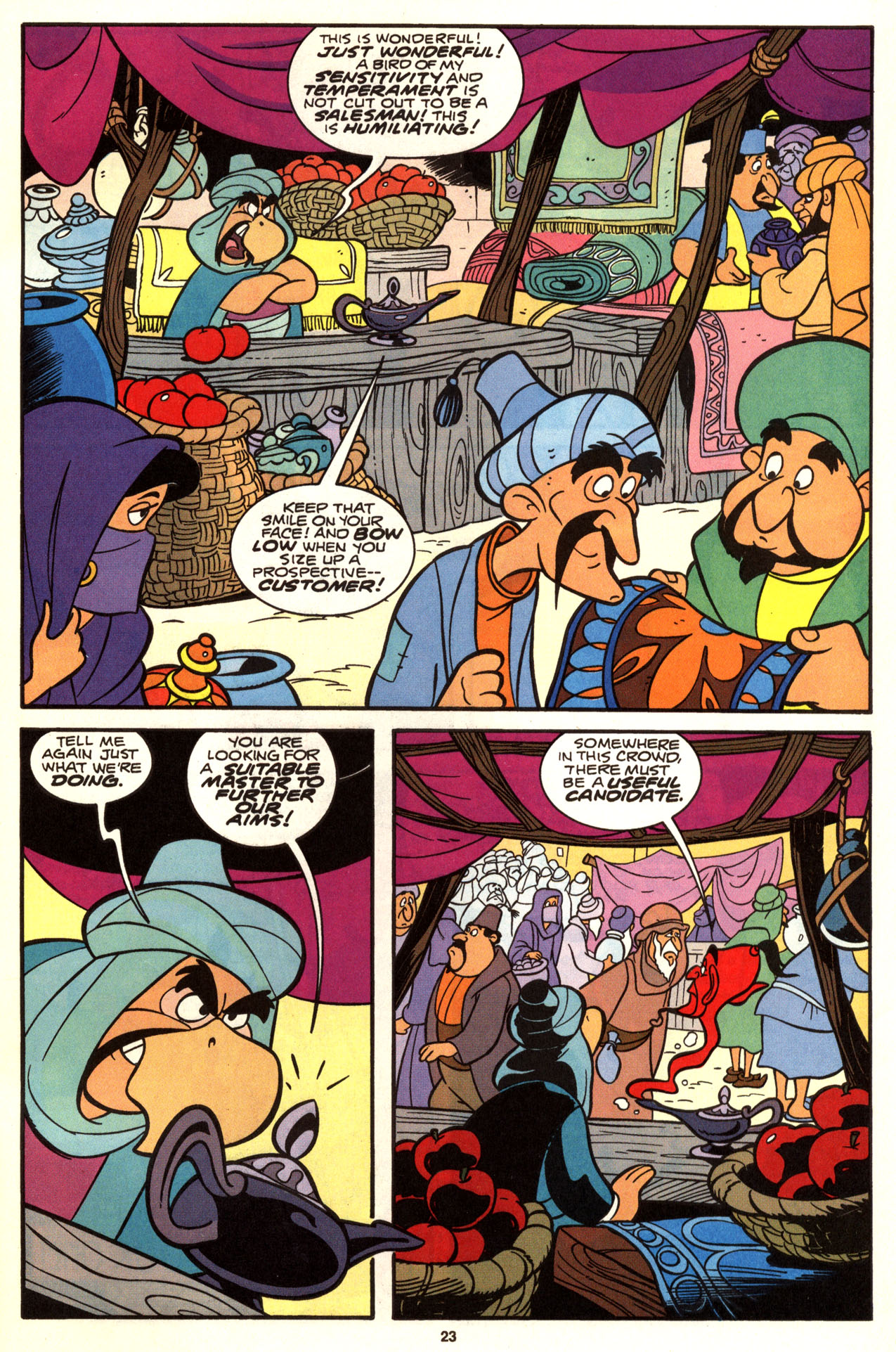 Read online The Return of Disney's Aladdin comic -  Issue #1 - 30