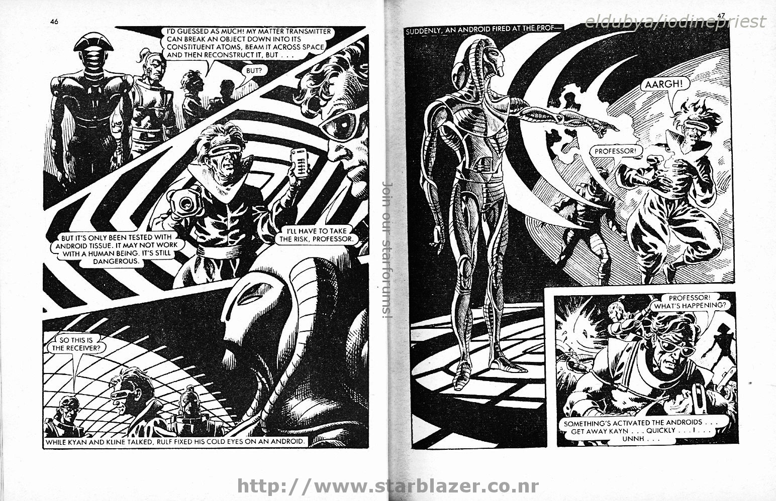 Read online Starblazer comic -  Issue #167 - 25