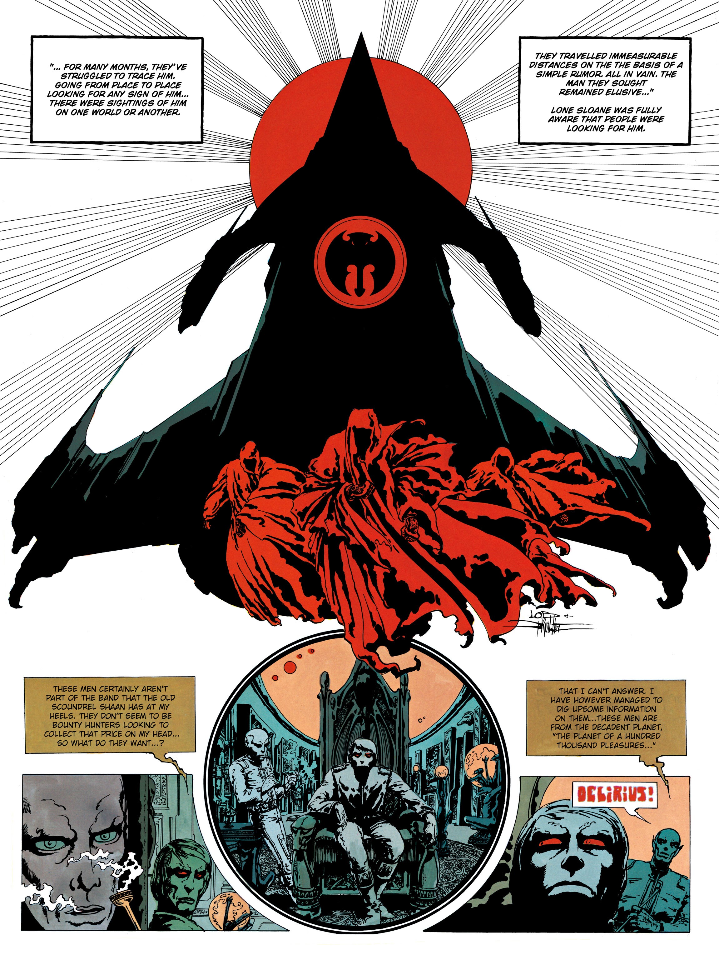 Read online Lone Sloane: Delirius comic -  Issue # Full - 7