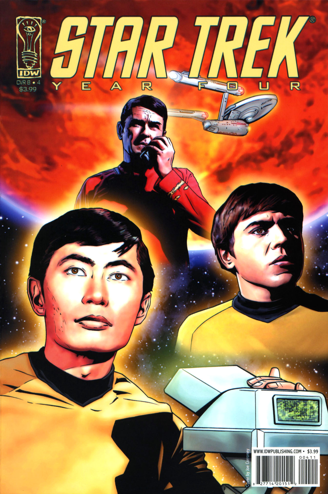 Read online Star Trek: Year Four comic -  Issue #4 - 1