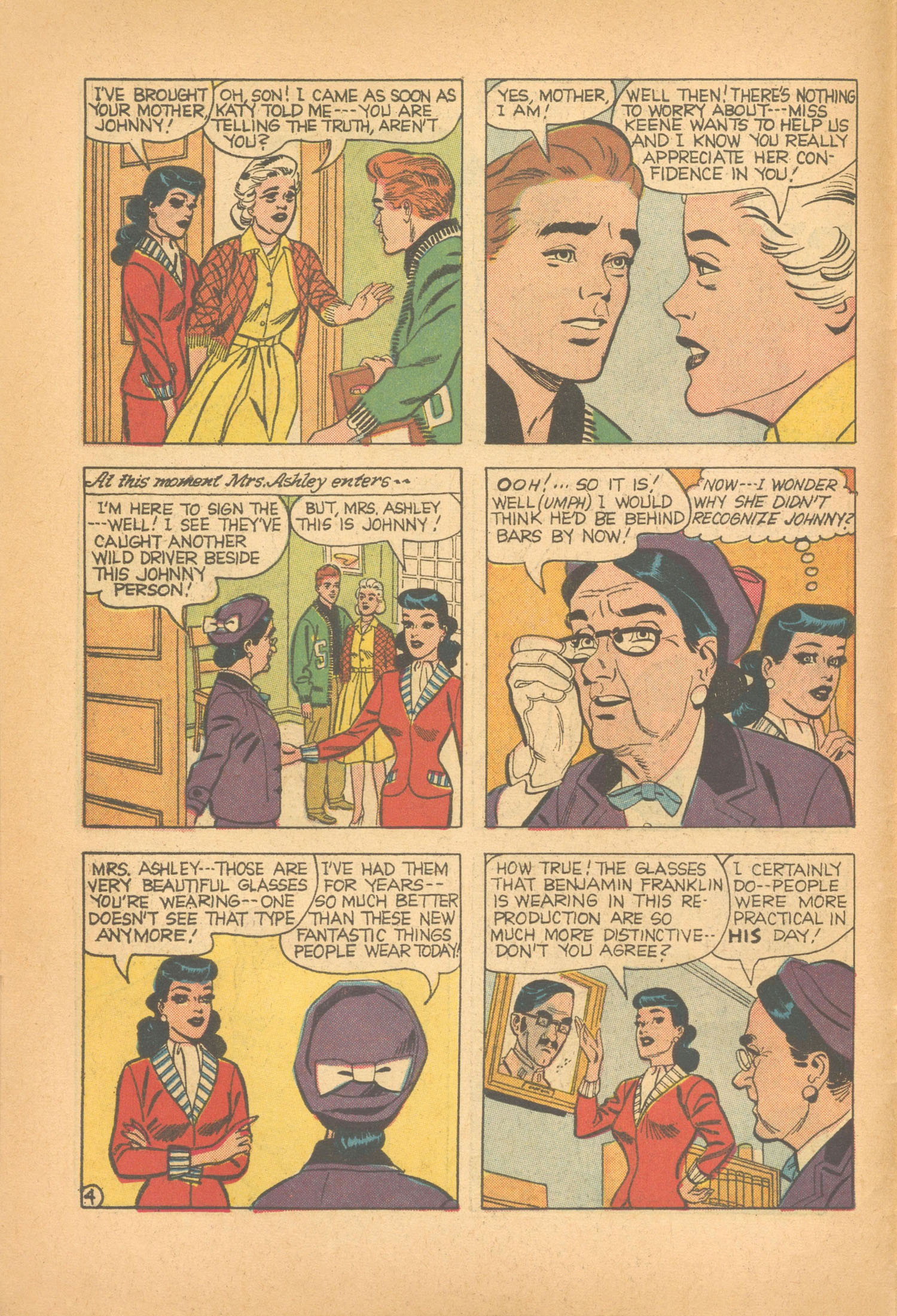 Read online Katy Keene (1949) comic -  Issue #52 - 6
