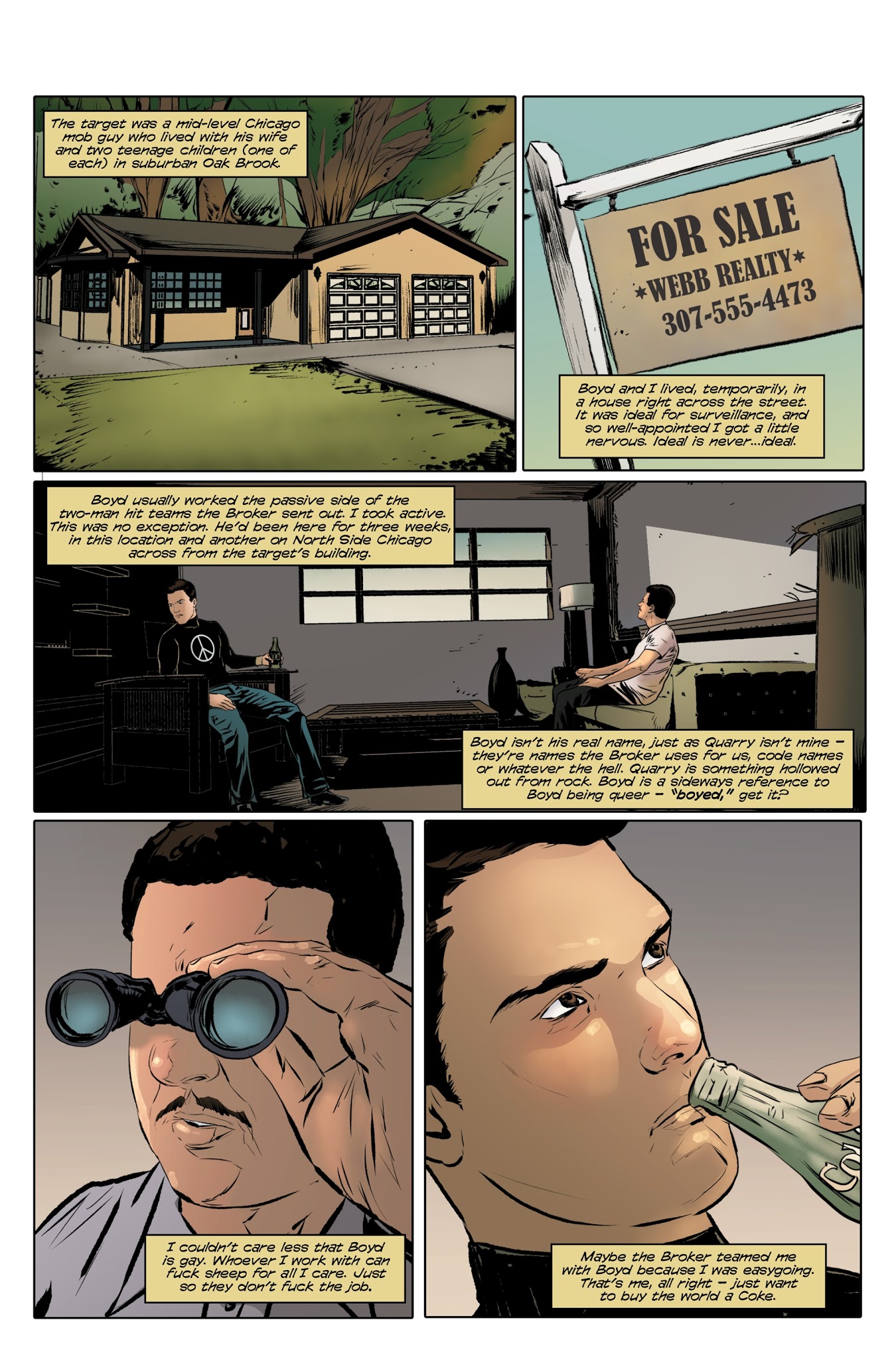 Read online Quarry's War comic -  Issue #1 - 6