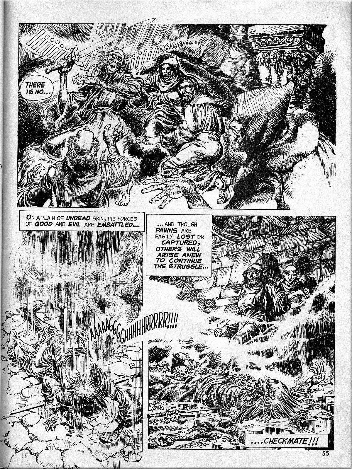 Read online Nightmare (1970) comic -  Issue #10 - 56