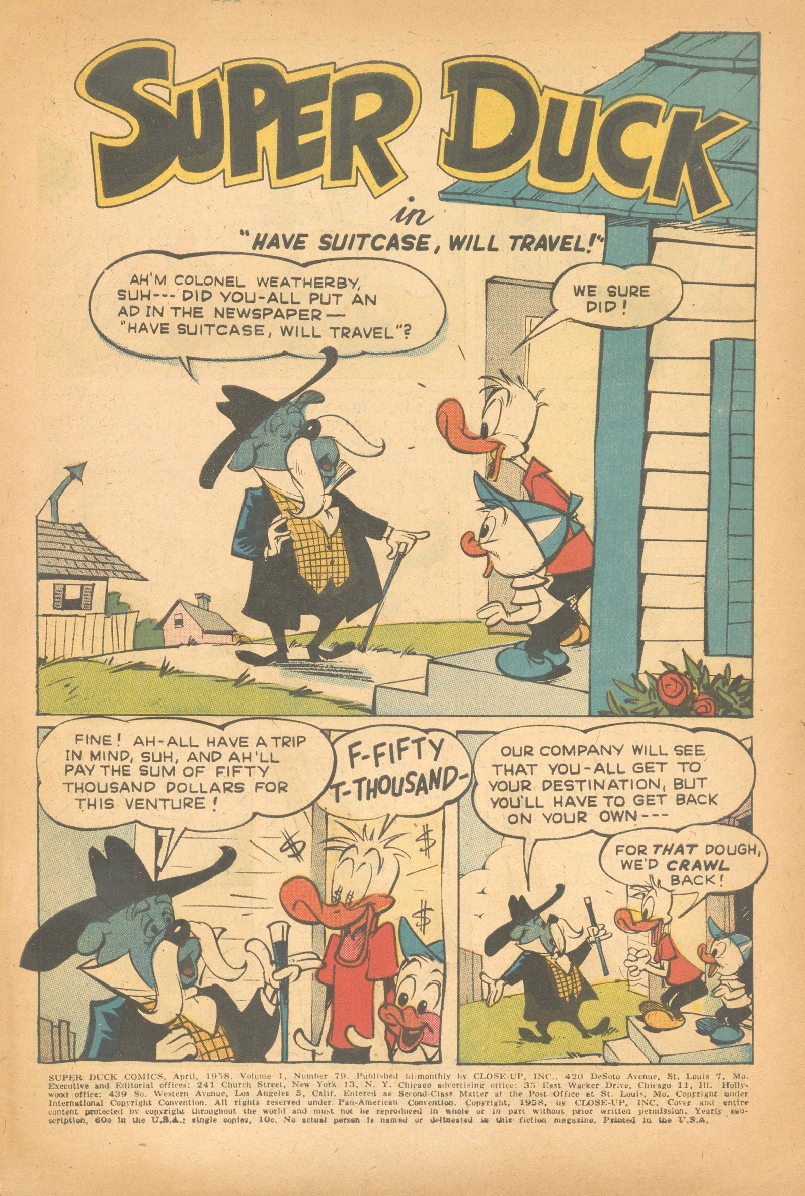 Read online Super Duck Comics comic -  Issue #79 - 3