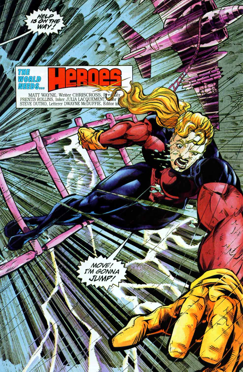 Read online Heroes (1996) comic -  Issue #1 - 5