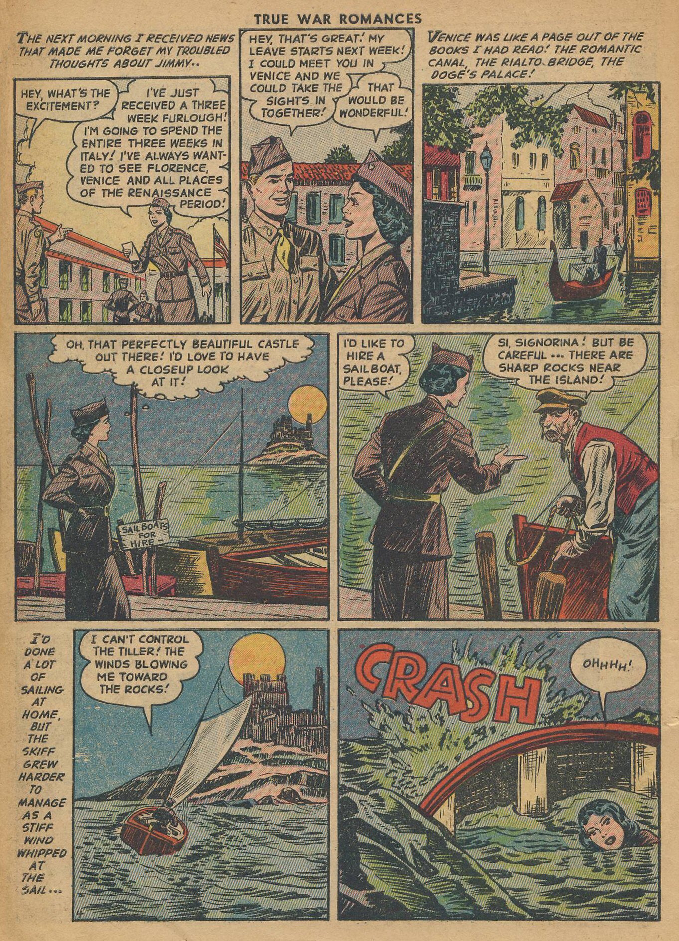 Read online True War Romances comic -  Issue #3 - 6