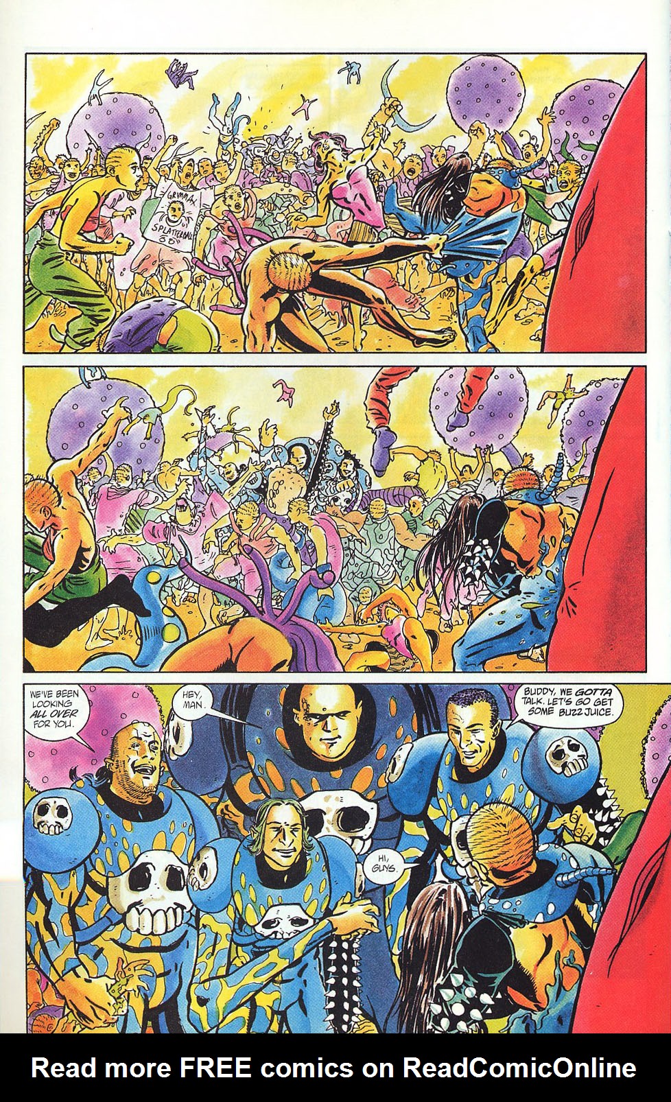 Read online Warriors of Plasm comic -  Issue #8 - 19