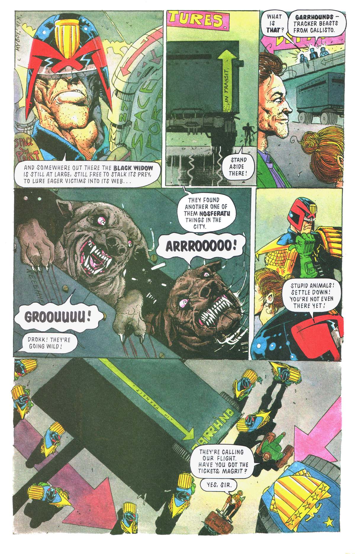 Read online Judge Dredd: The Megazine comic -  Issue #9 - 9