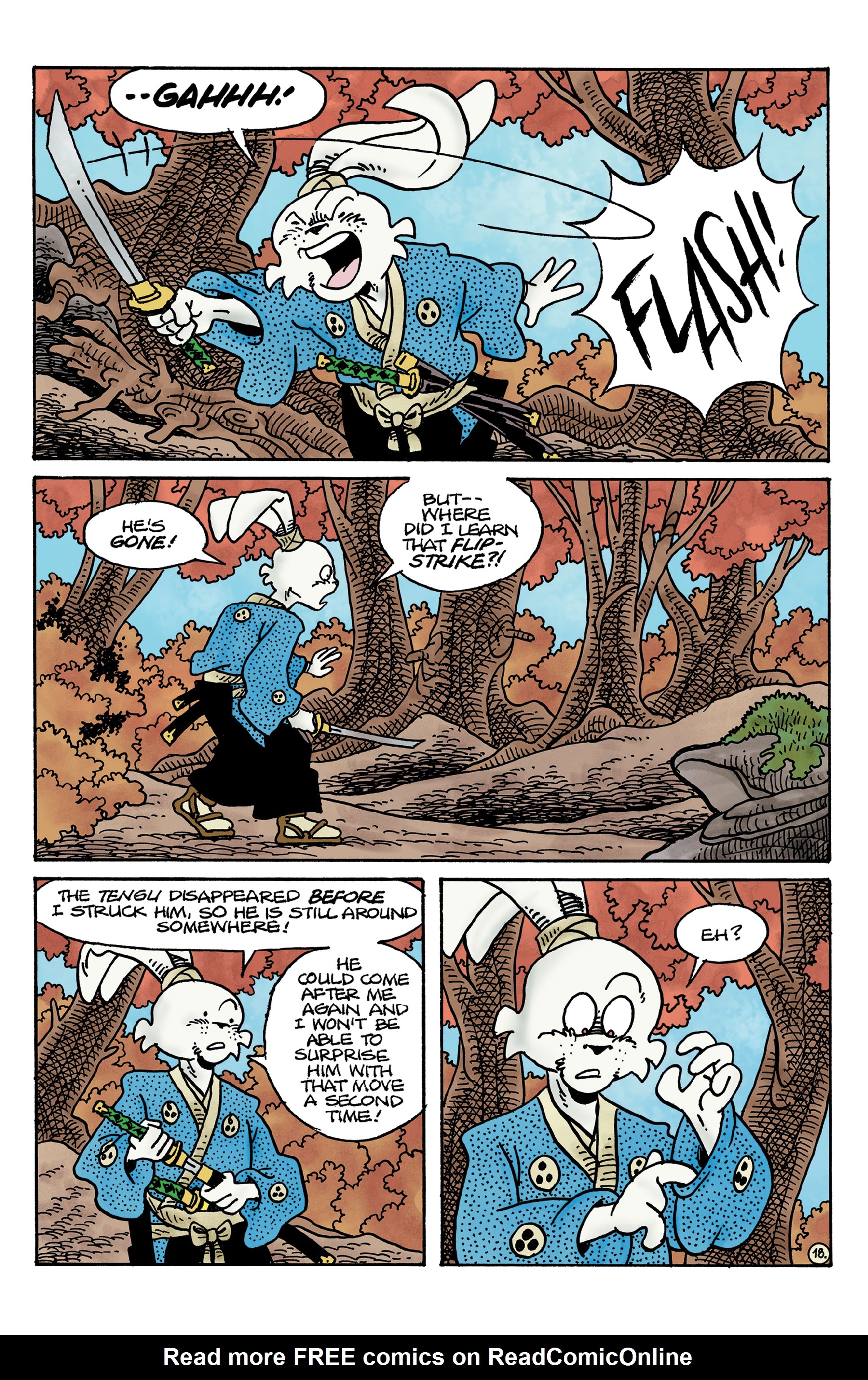 Read online Chibi-Usagi: Attack of the Heebie Chibis comic -  Issue # TPB - 140