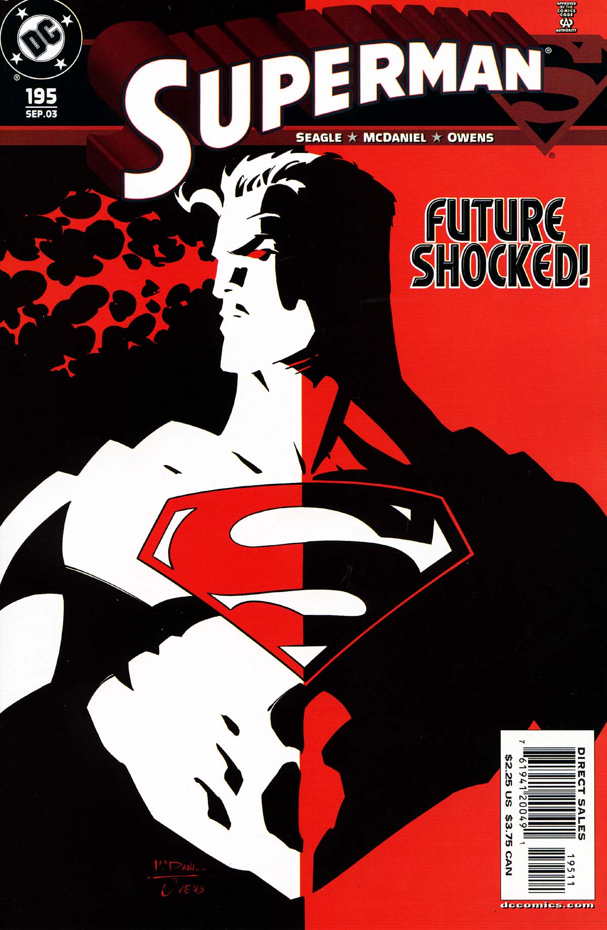 Read online Superman (1987) comic -  Issue #195 - 1