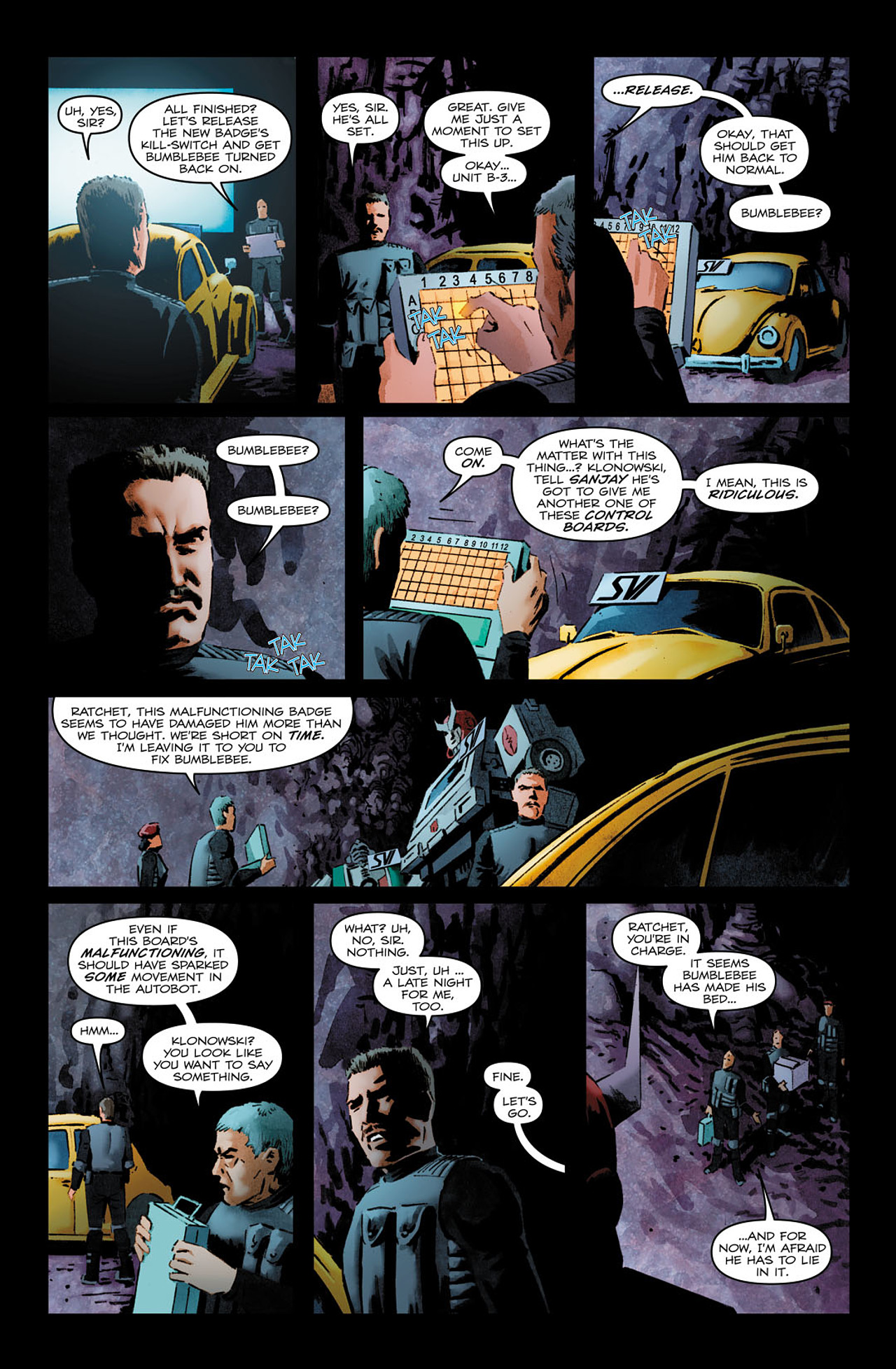Read online The Transformers: Bumblebee comic -  Issue #3 - 7