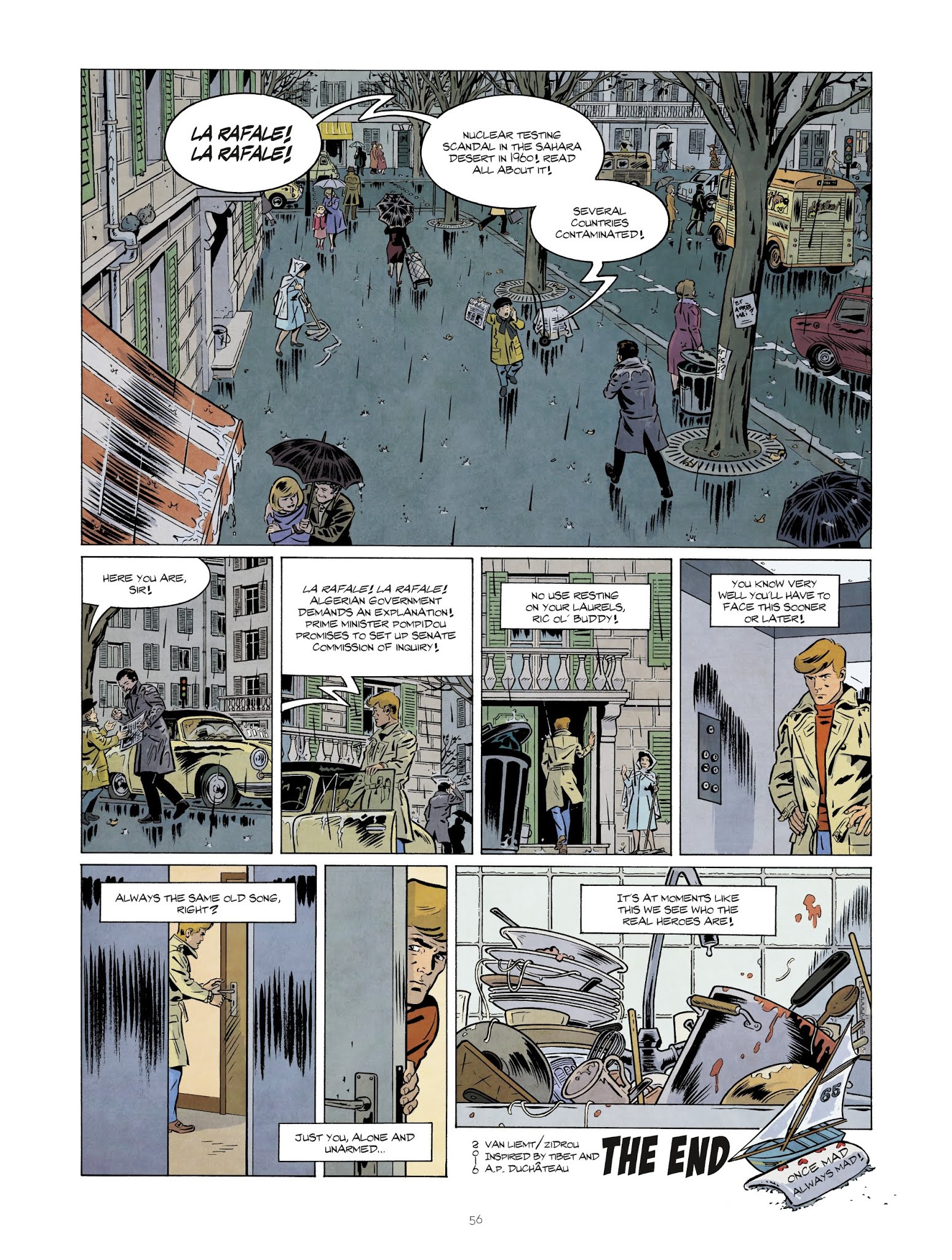 Read online The Mighty Return of Ric Hochet comic -  Issue #2 - 56