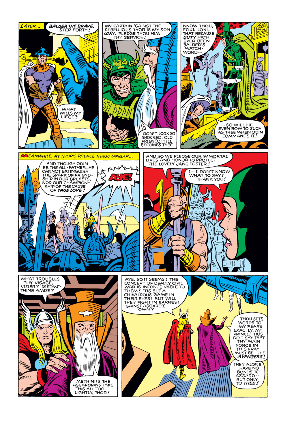 Read online What If? (1977) comic -  Issue #25 - Thor and the Avengers battled the gods - 12