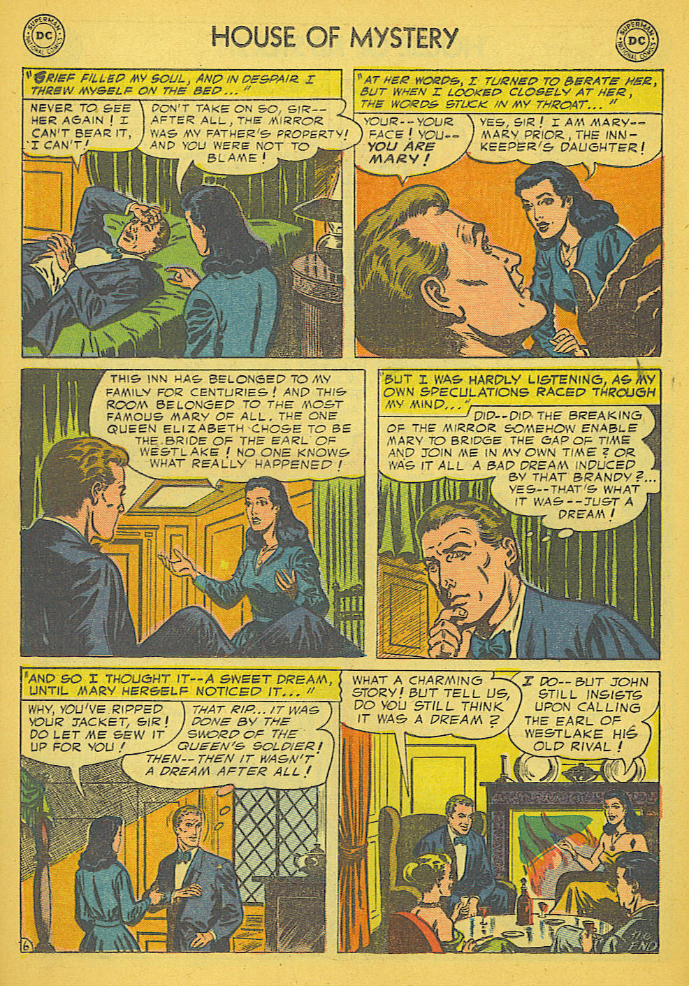 Read online House of Mystery (1951) comic -  Issue #33 - 16