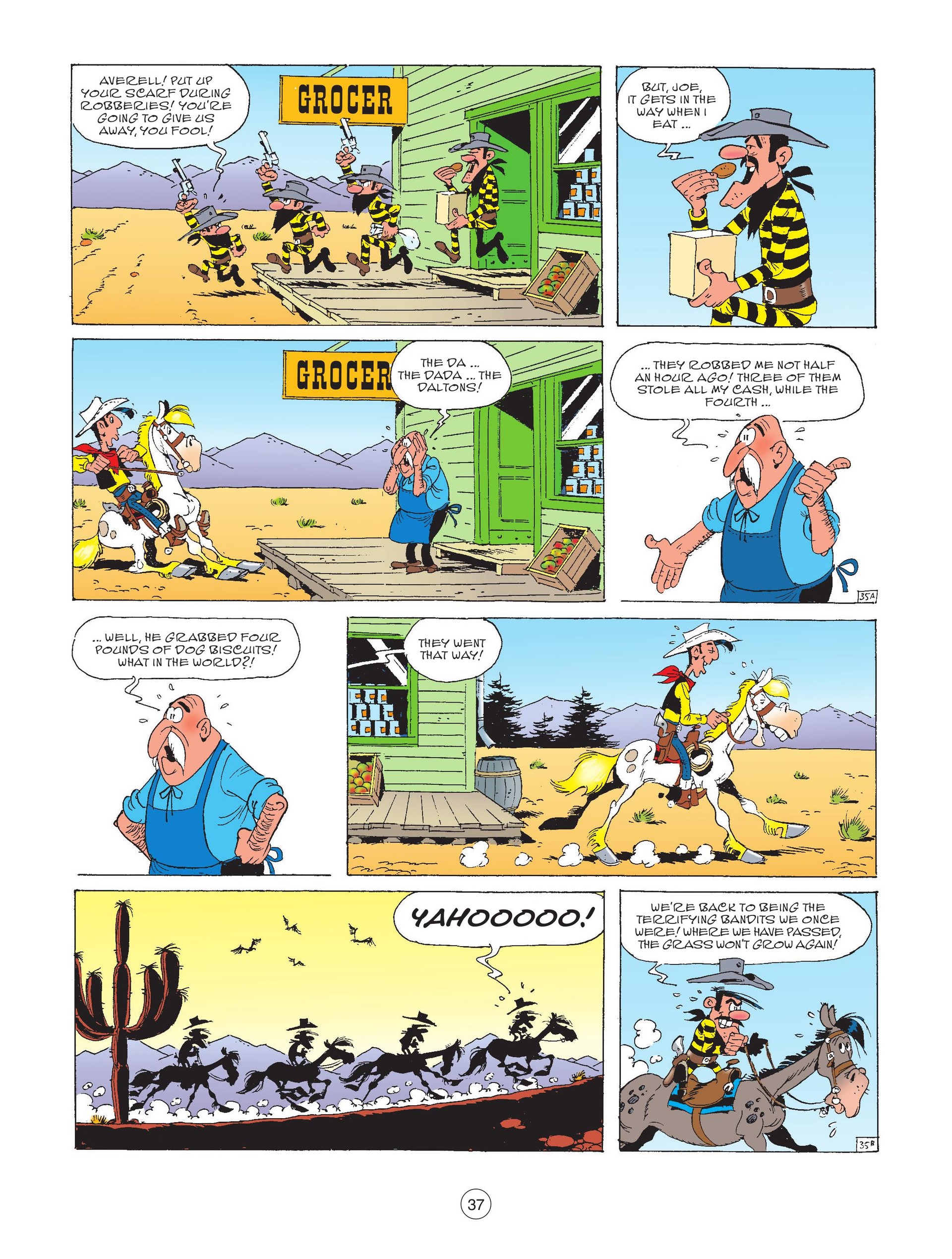 Read online A Lucky Luke Adventure comic -  Issue #72 - 39