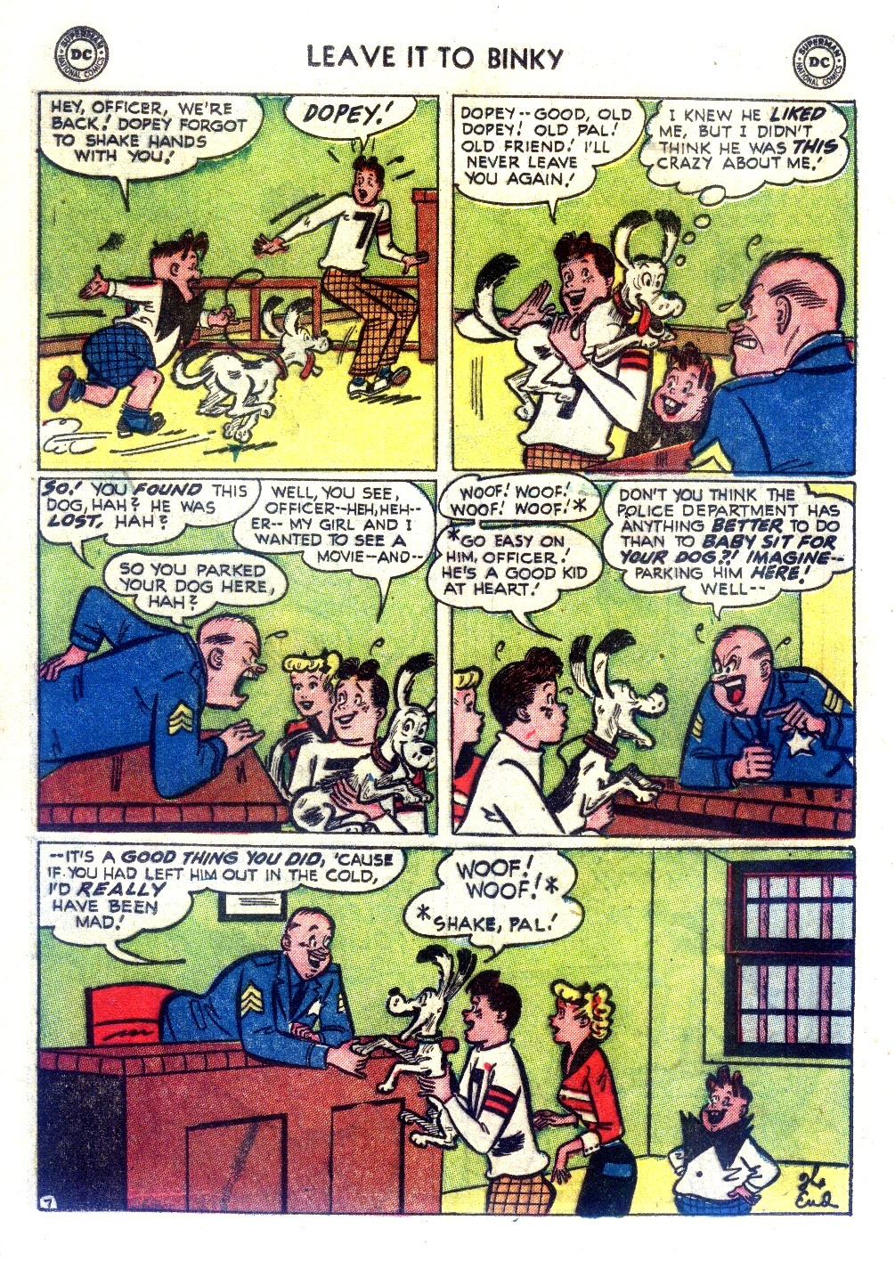 Read online Leave it to Binky comic -  Issue #41 - 16