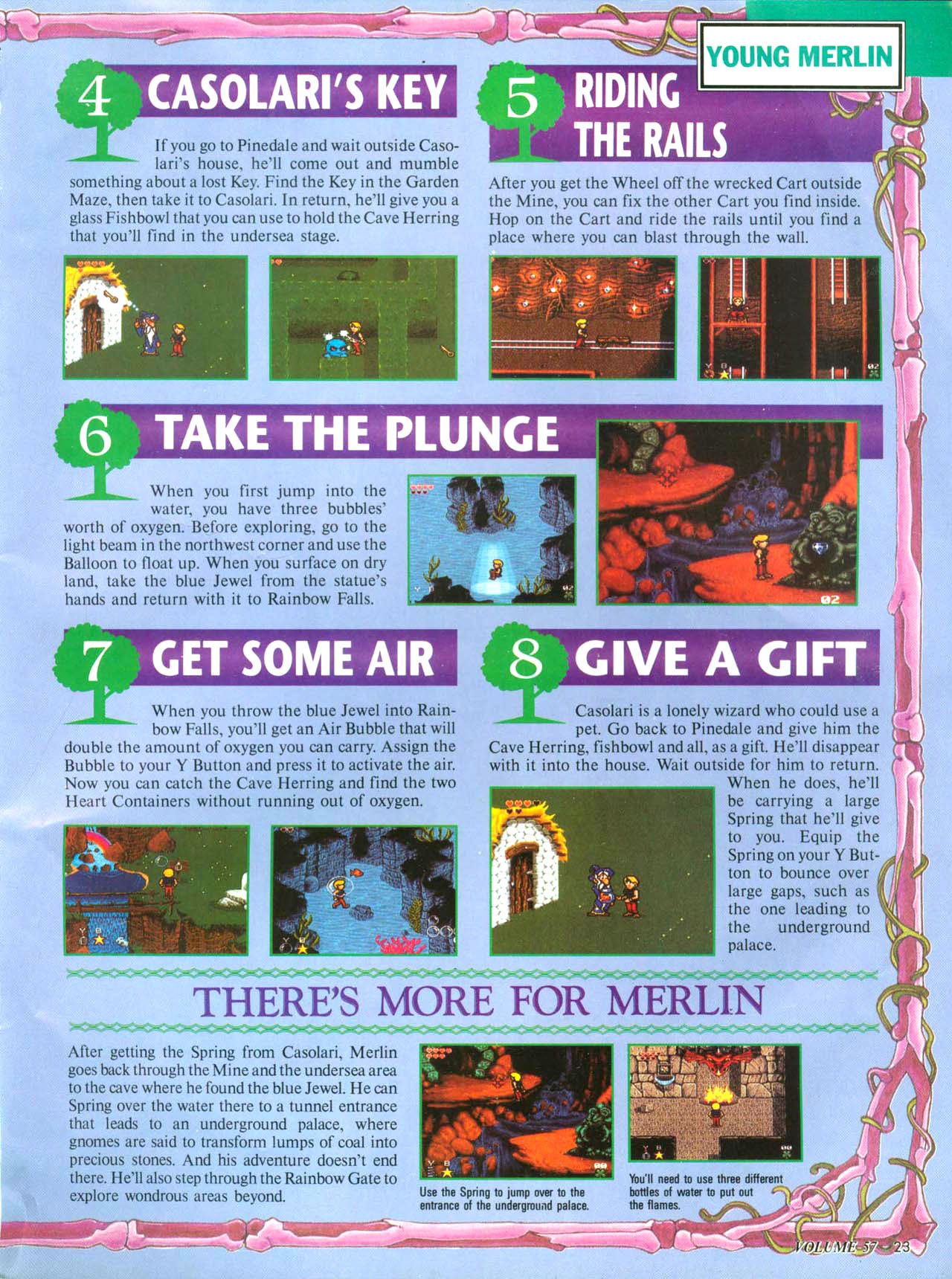 Read online Nintendo Power comic -  Issue #57 - 24