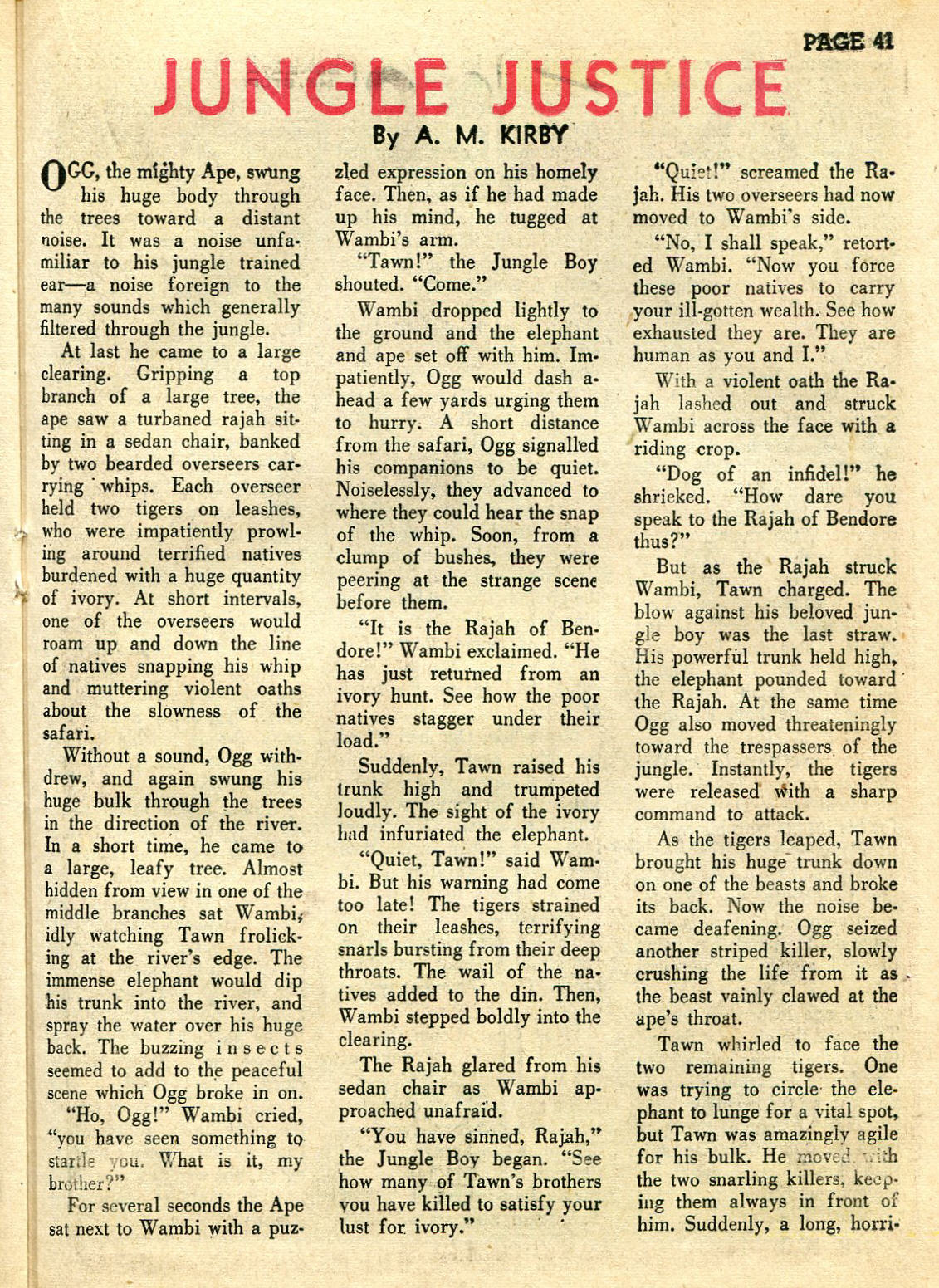 Read online Wambi Jungle Boy comic -  Issue #3 - 43