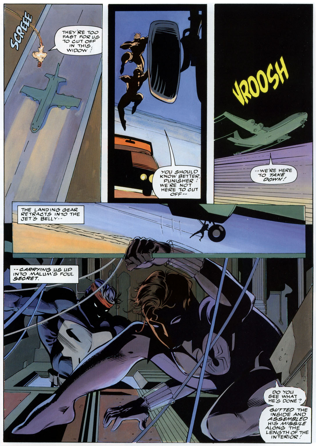 Read online Marvel Graphic Novel comic -  Issue #74 - Punisher & Black Widow - Spinning Doomsday's Web - 42