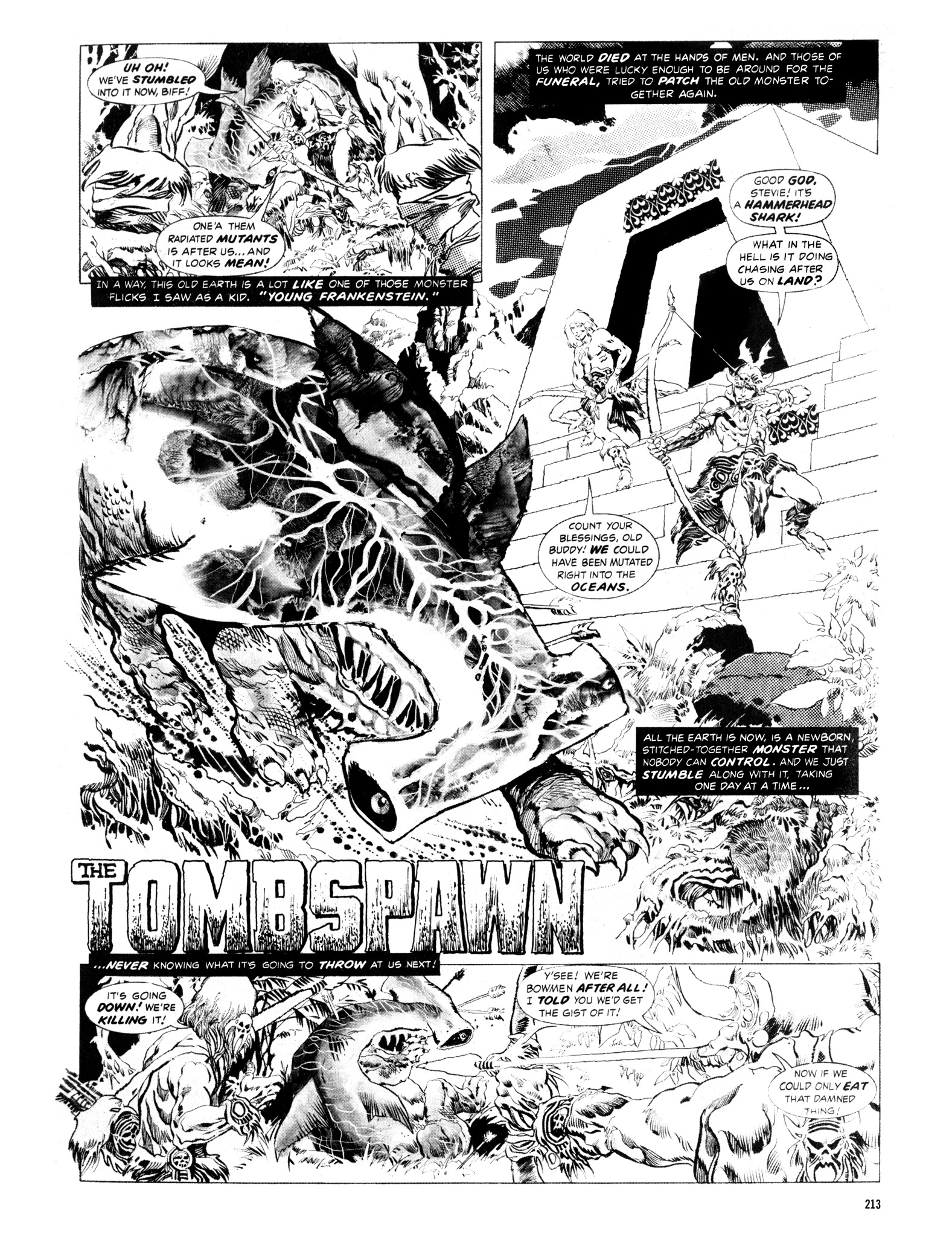 Read online Eerie Archives comic -  Issue # TPB 15 - 214