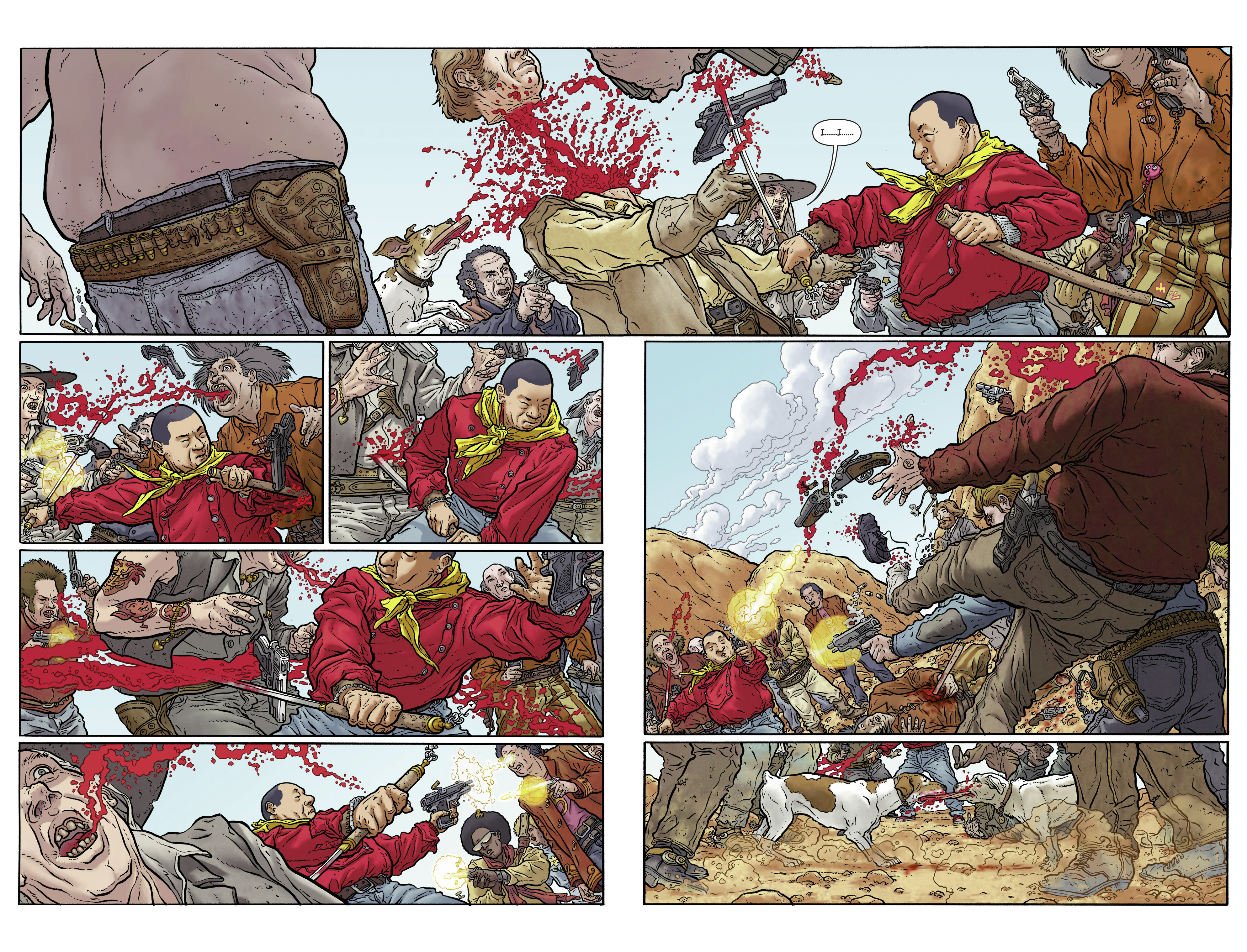 Read online Shaolin Cowboy comic -  Issue #1 - 21