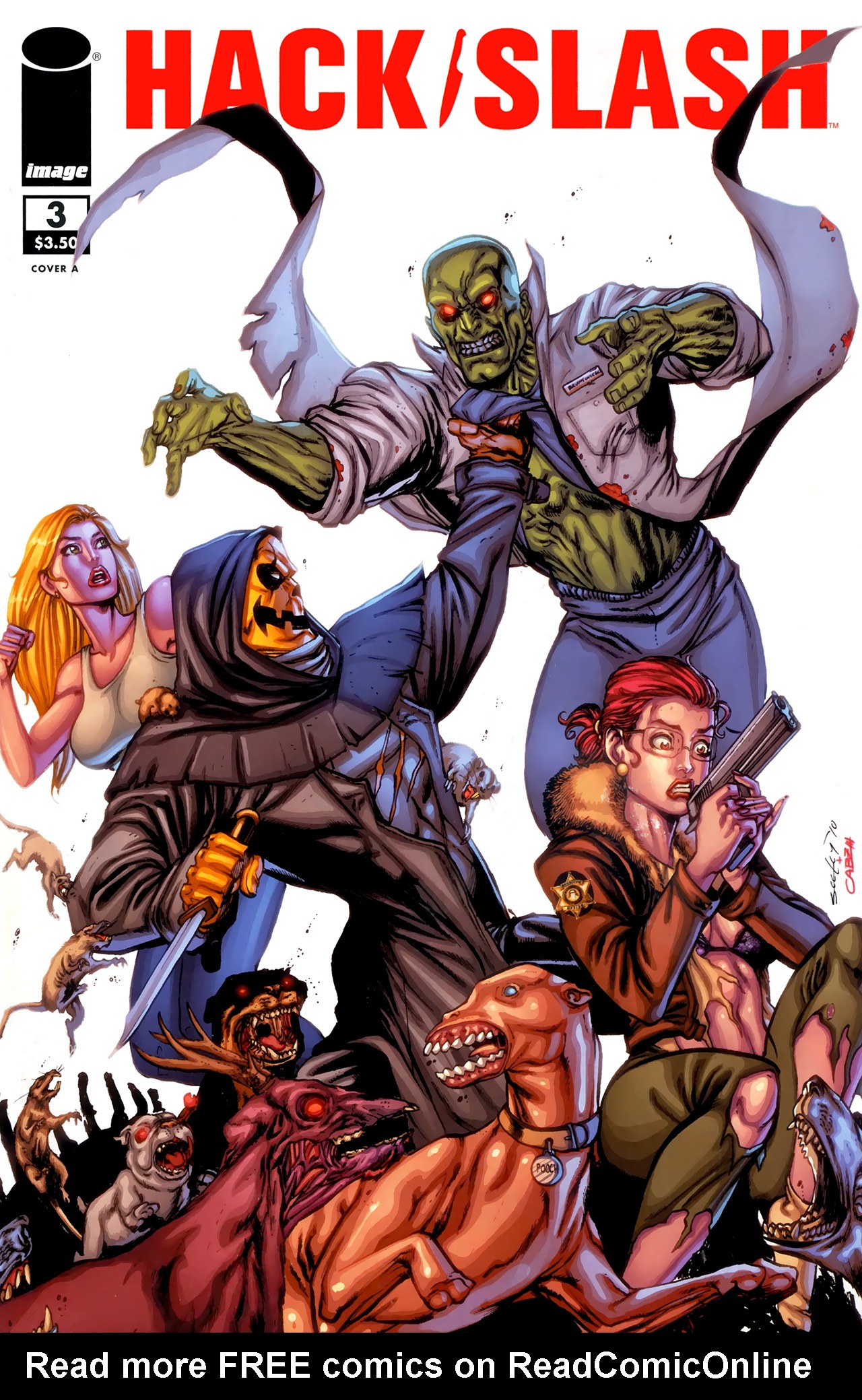 Read online Hack/Slash (2011) comic -  Issue #3 - 1