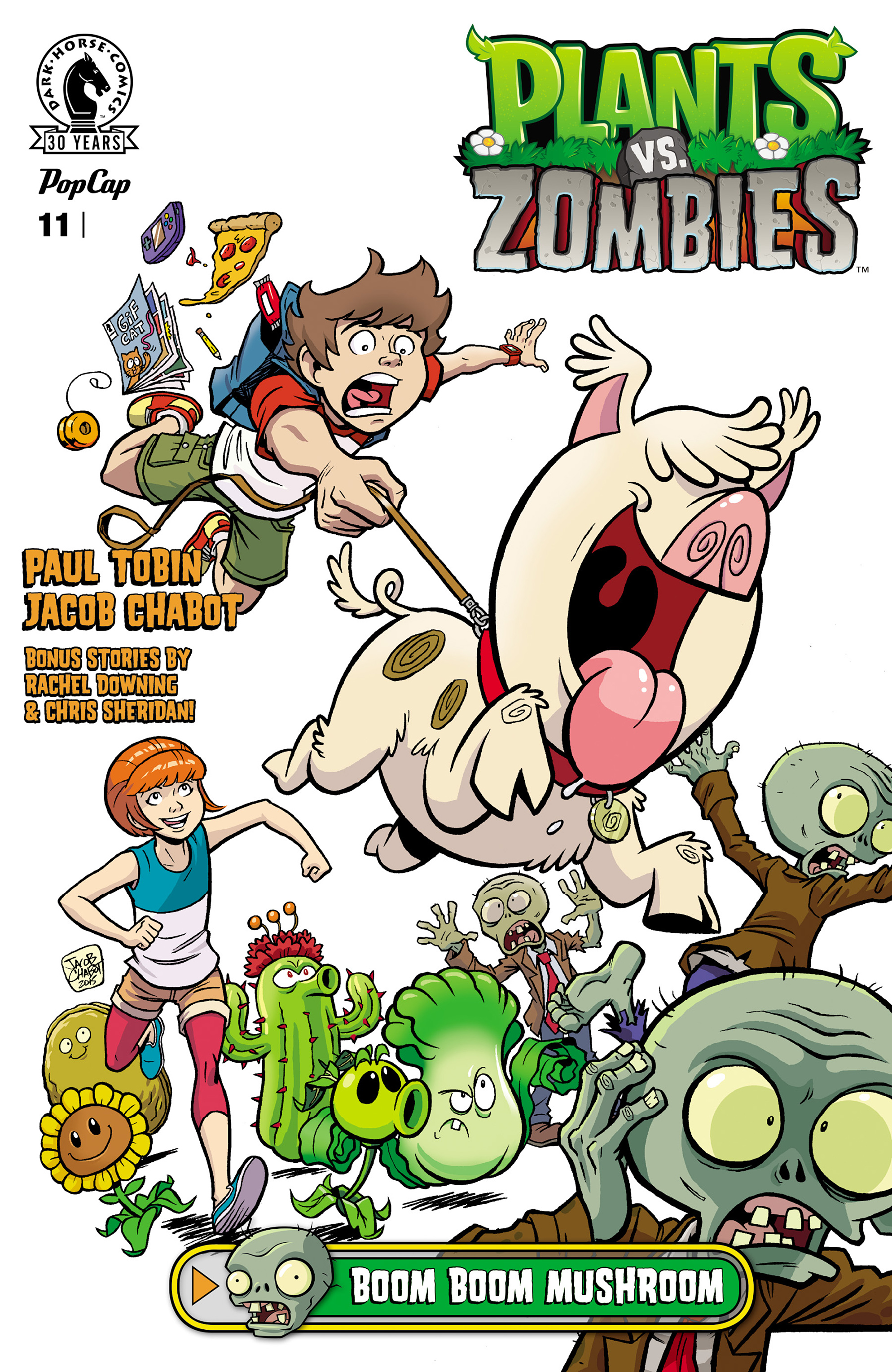 Read online Plants vs. Zombies: Boom Boom Mushroom comic -  Issue #11 - 1