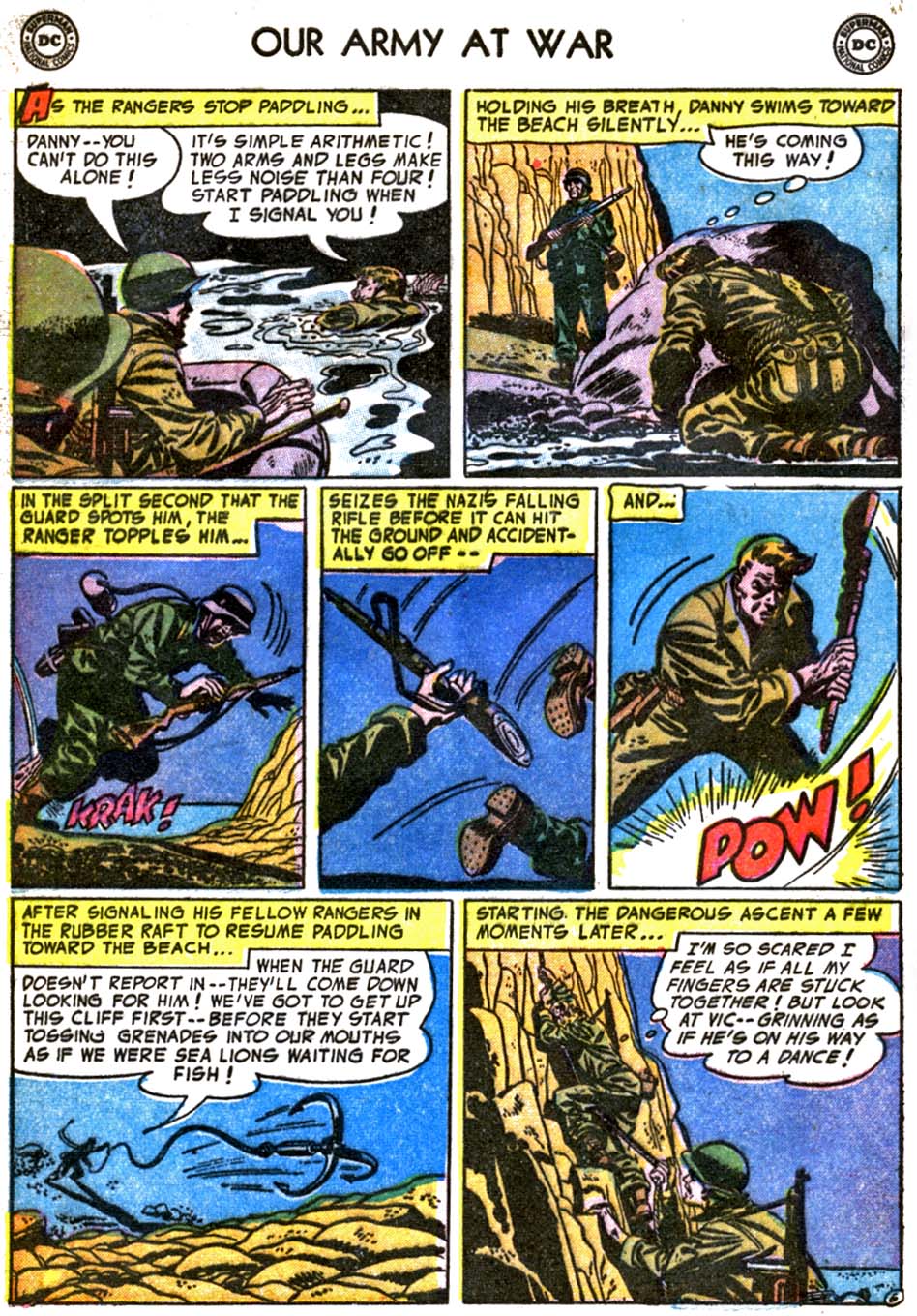Read online Our Army at War (1952) comic -  Issue #22 - 8