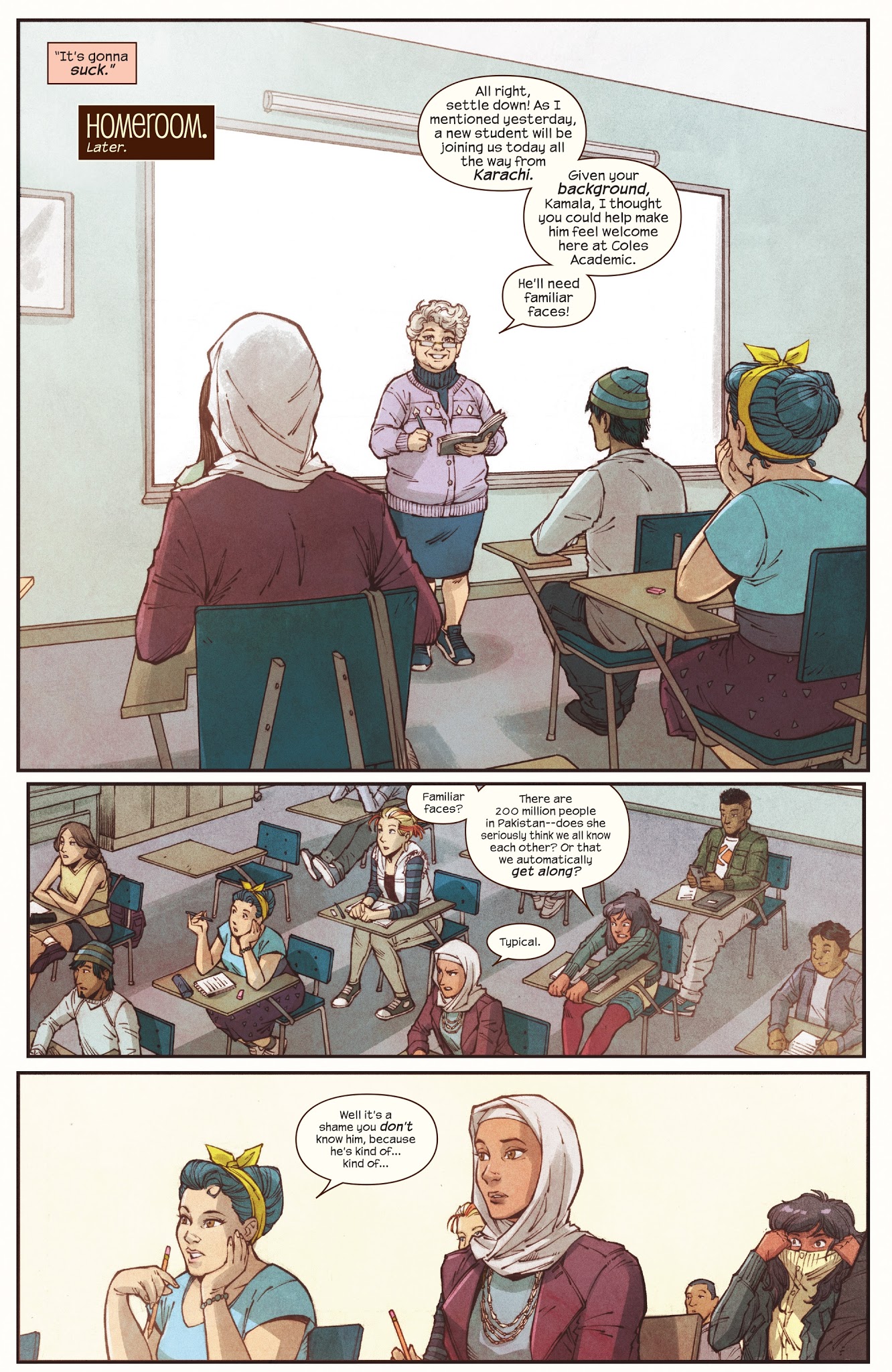 Read online Ms. Marvel (2016) comic -  Issue #23 - 5