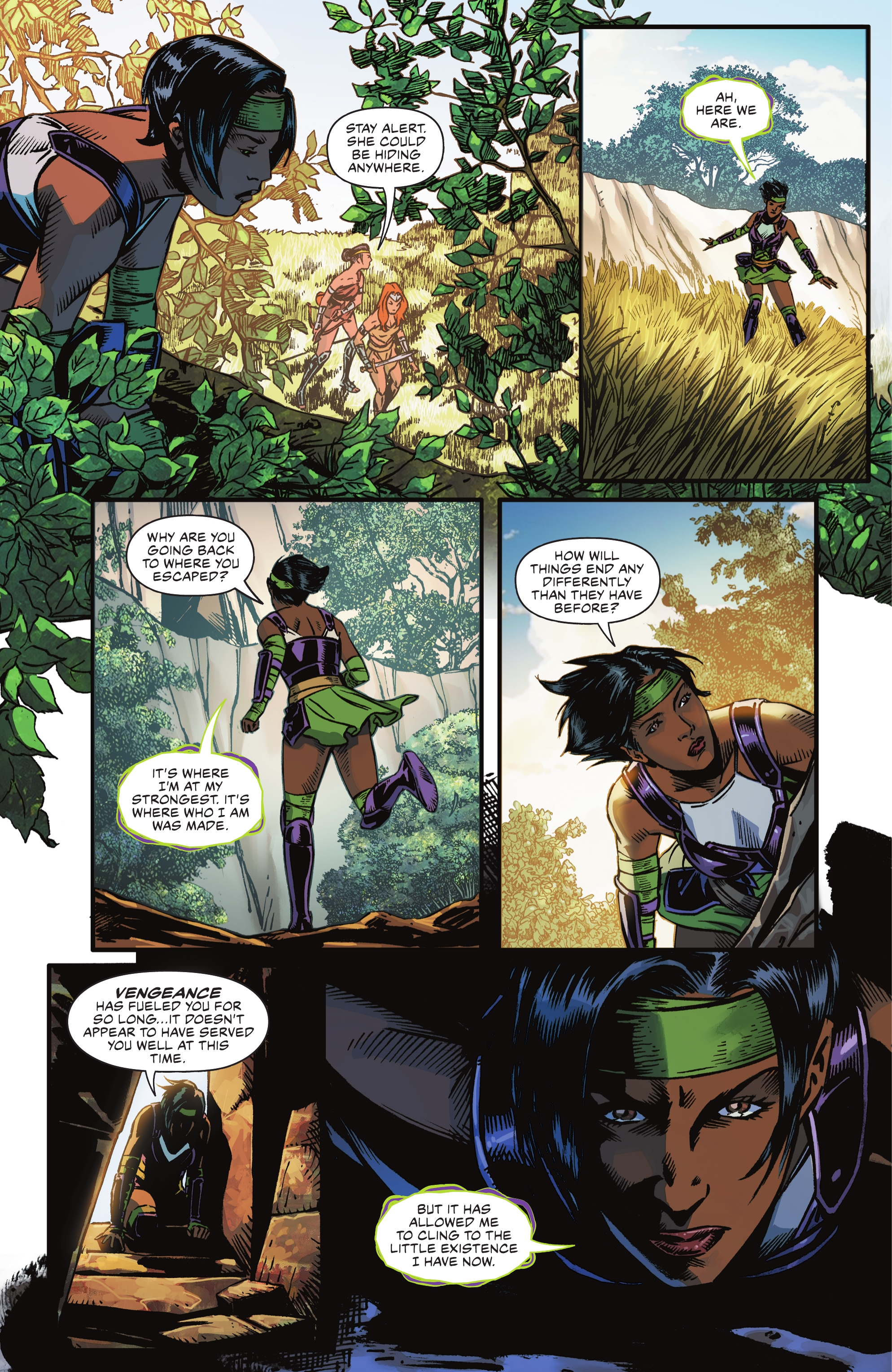 Read online Nubia & the Amazons comic -  Issue #4 - 13