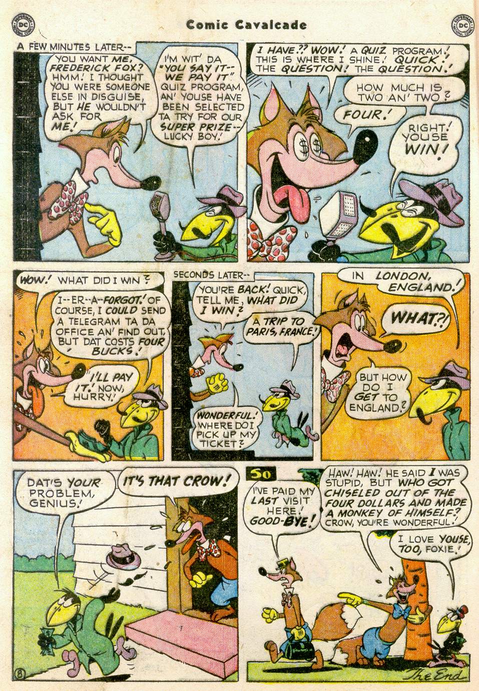 Read online Comic Cavalcade comic -  Issue #41 - 10