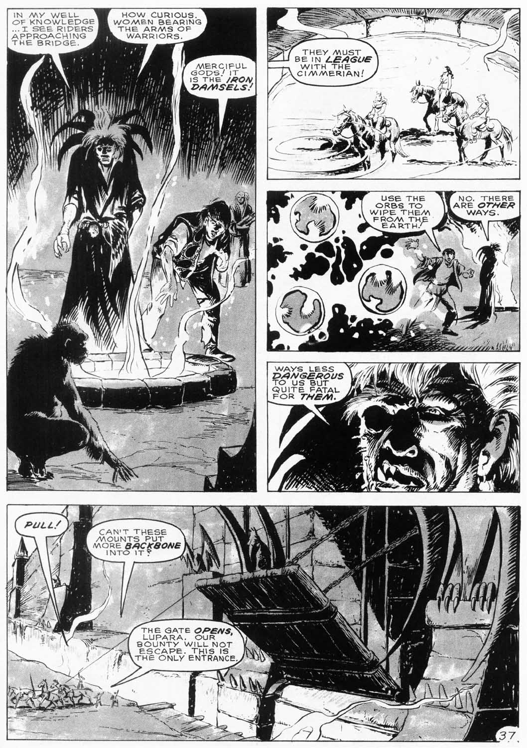 The Savage Sword Of Conan issue 154 - Page 38
