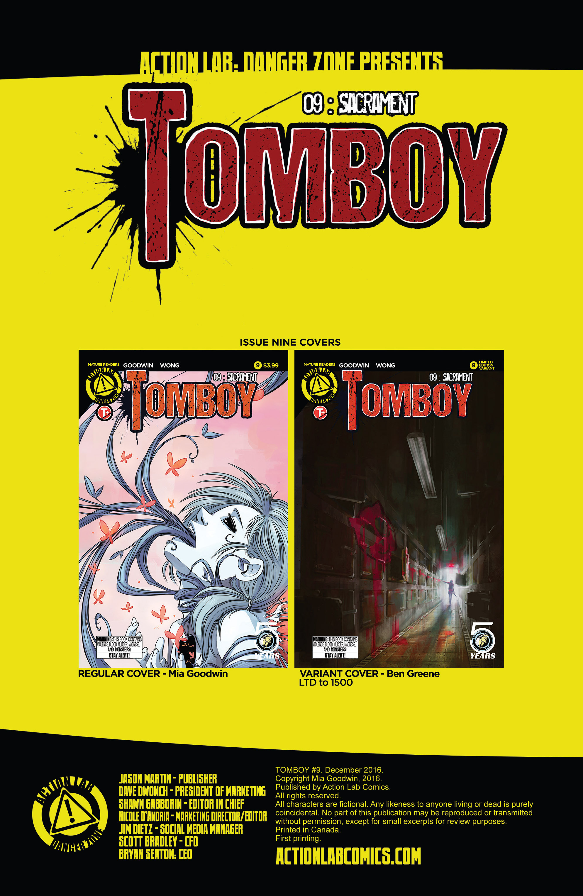 Read online Tomboy comic -  Issue #9 - 2
