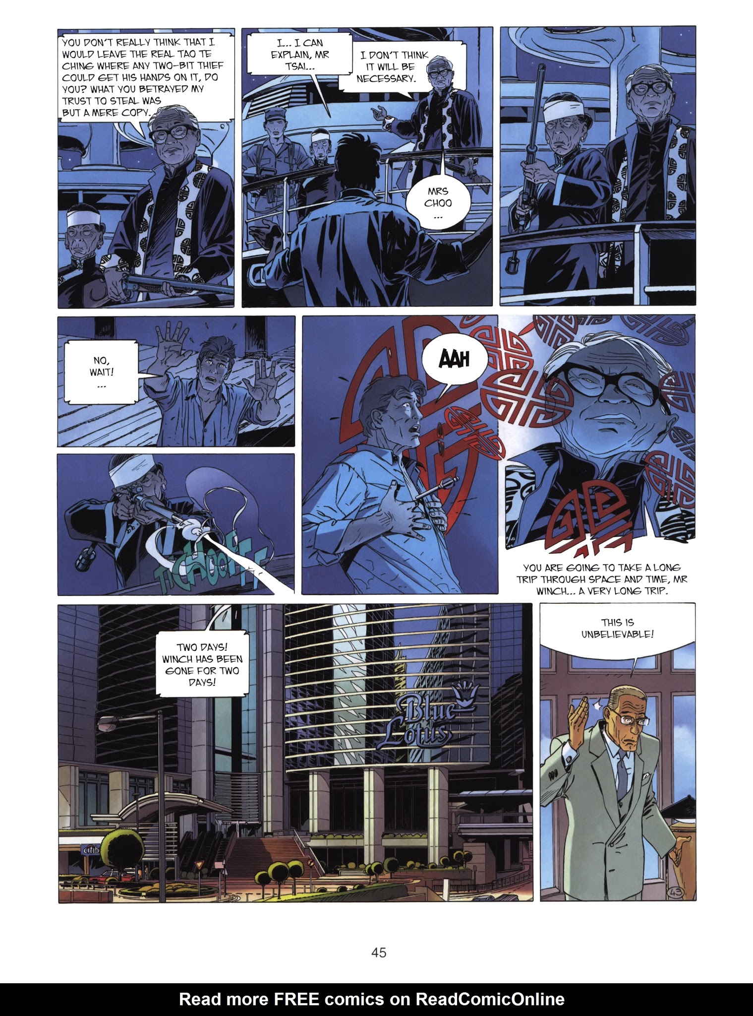 Read online Largo Winch comic -  Issue #11 - 47