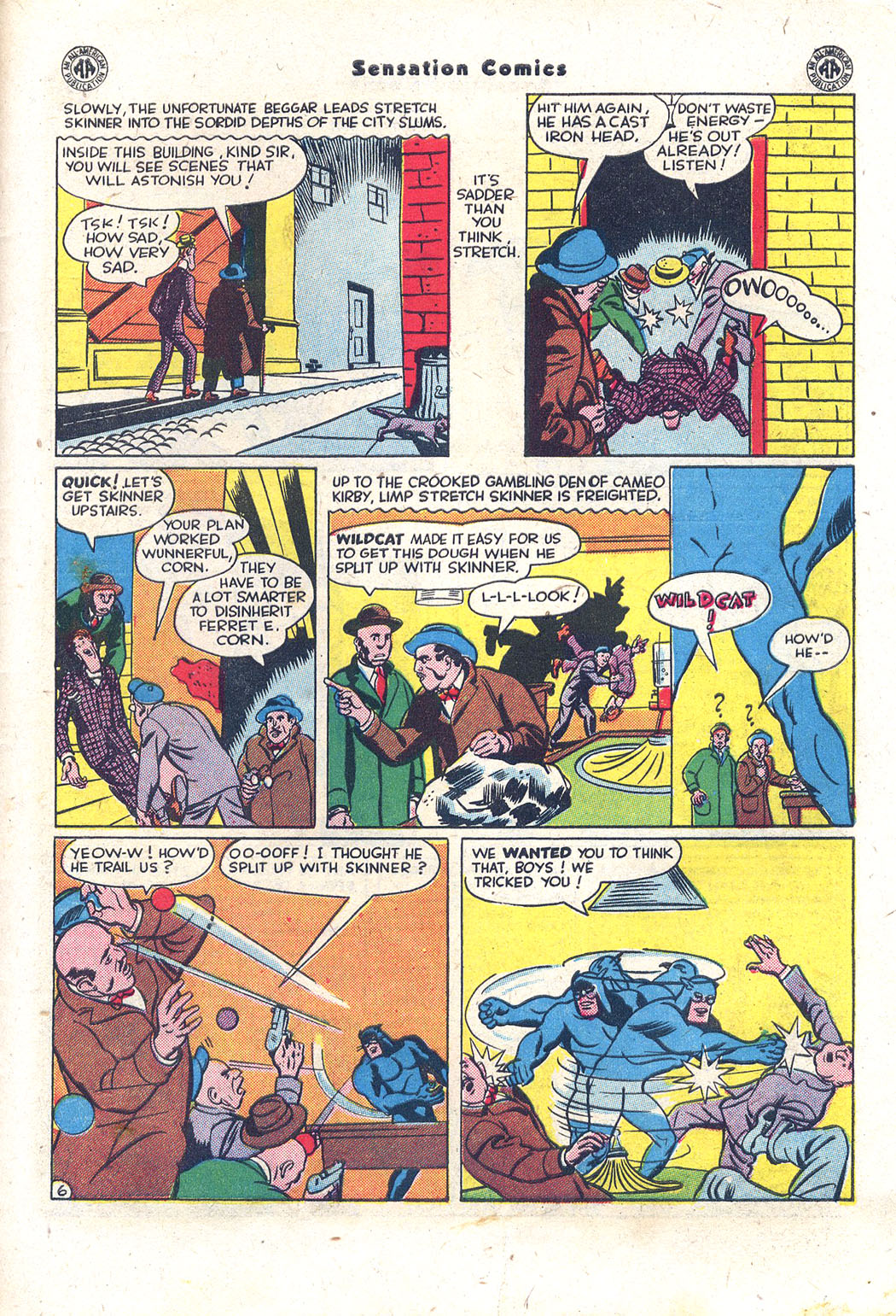 Read online Sensation (Mystery) Comics comic -  Issue #43 - 46