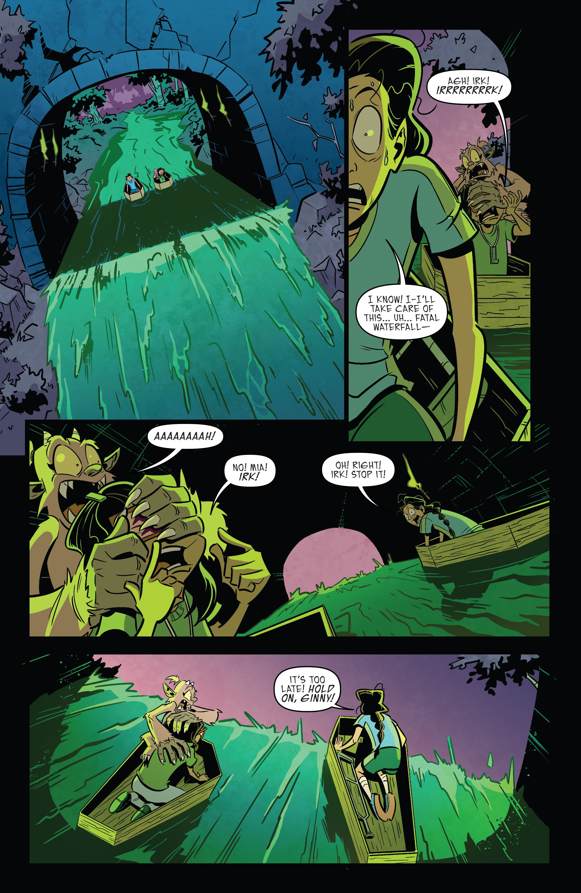 Read online Goosebumps: Monsters At Midnight comic -  Issue #2 - 12