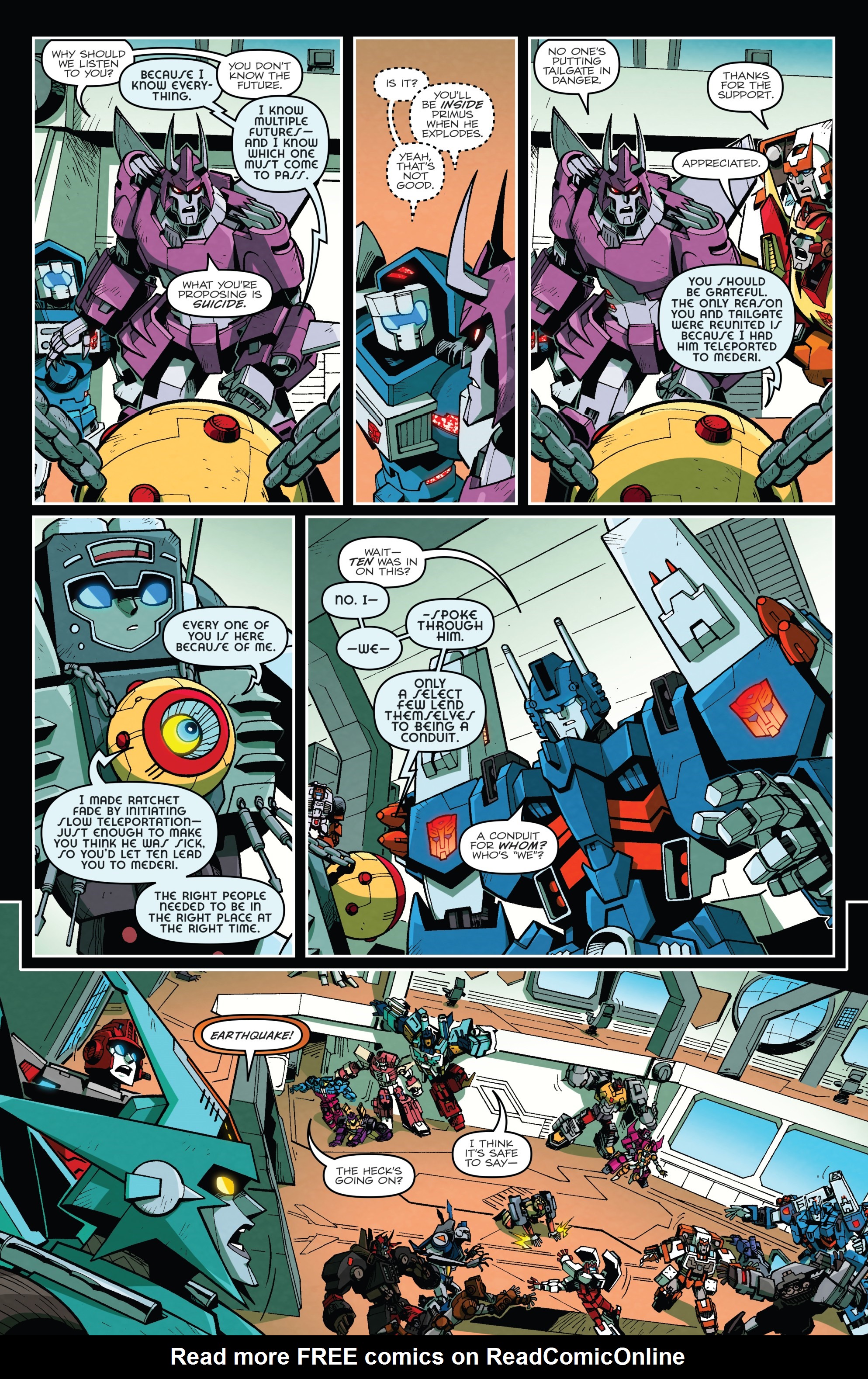 Read online The Transformers: Lost Light comic -  Issue #23 - 16