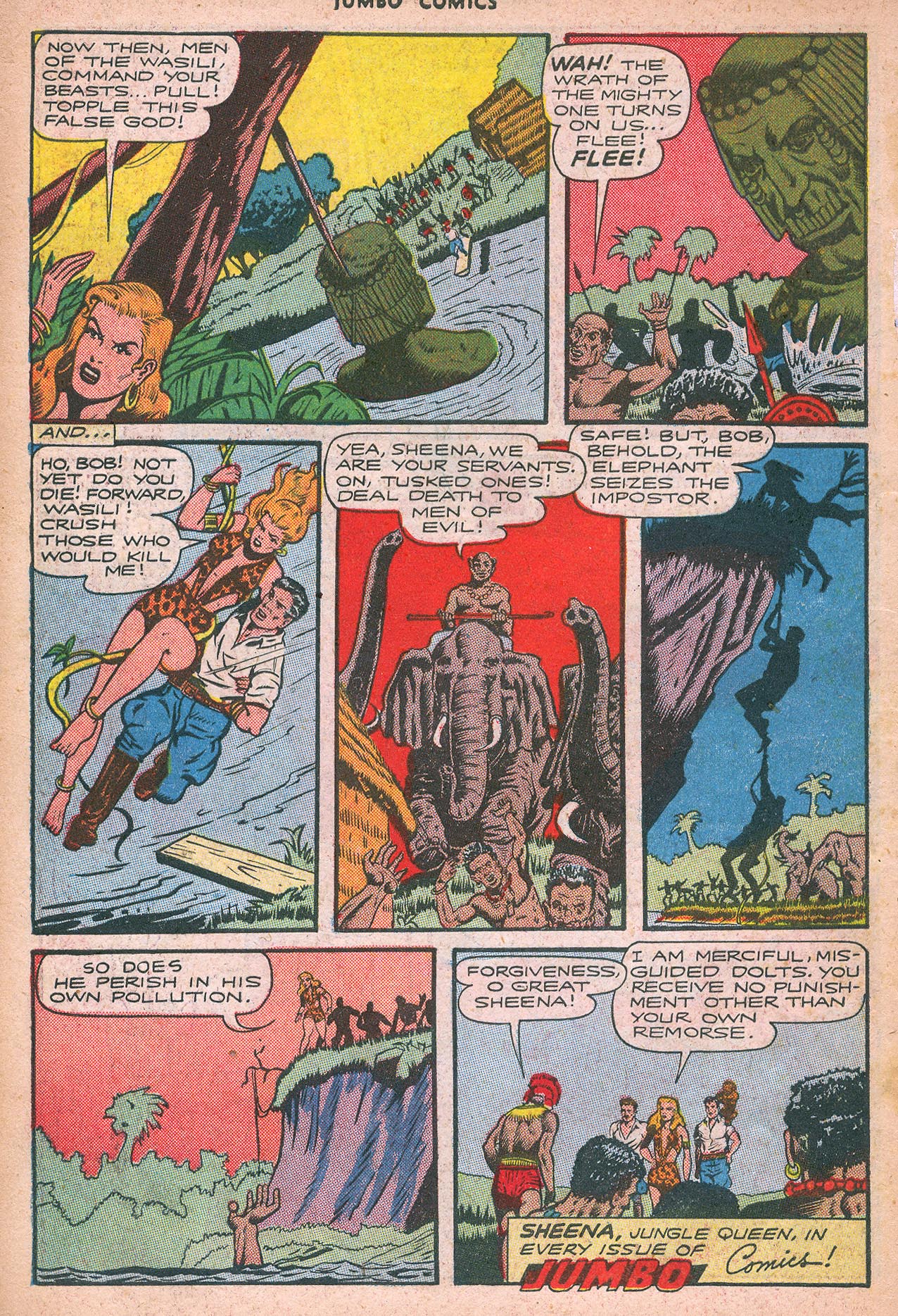 Read online Jumbo Comics comic -  Issue #96 - 12