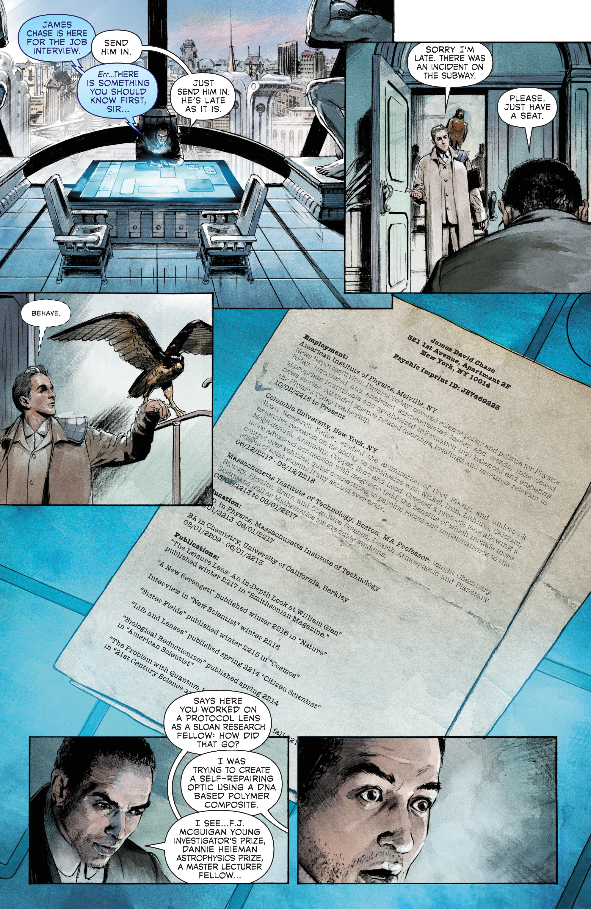 Read online Myopia comic -  Issue #1 - 19