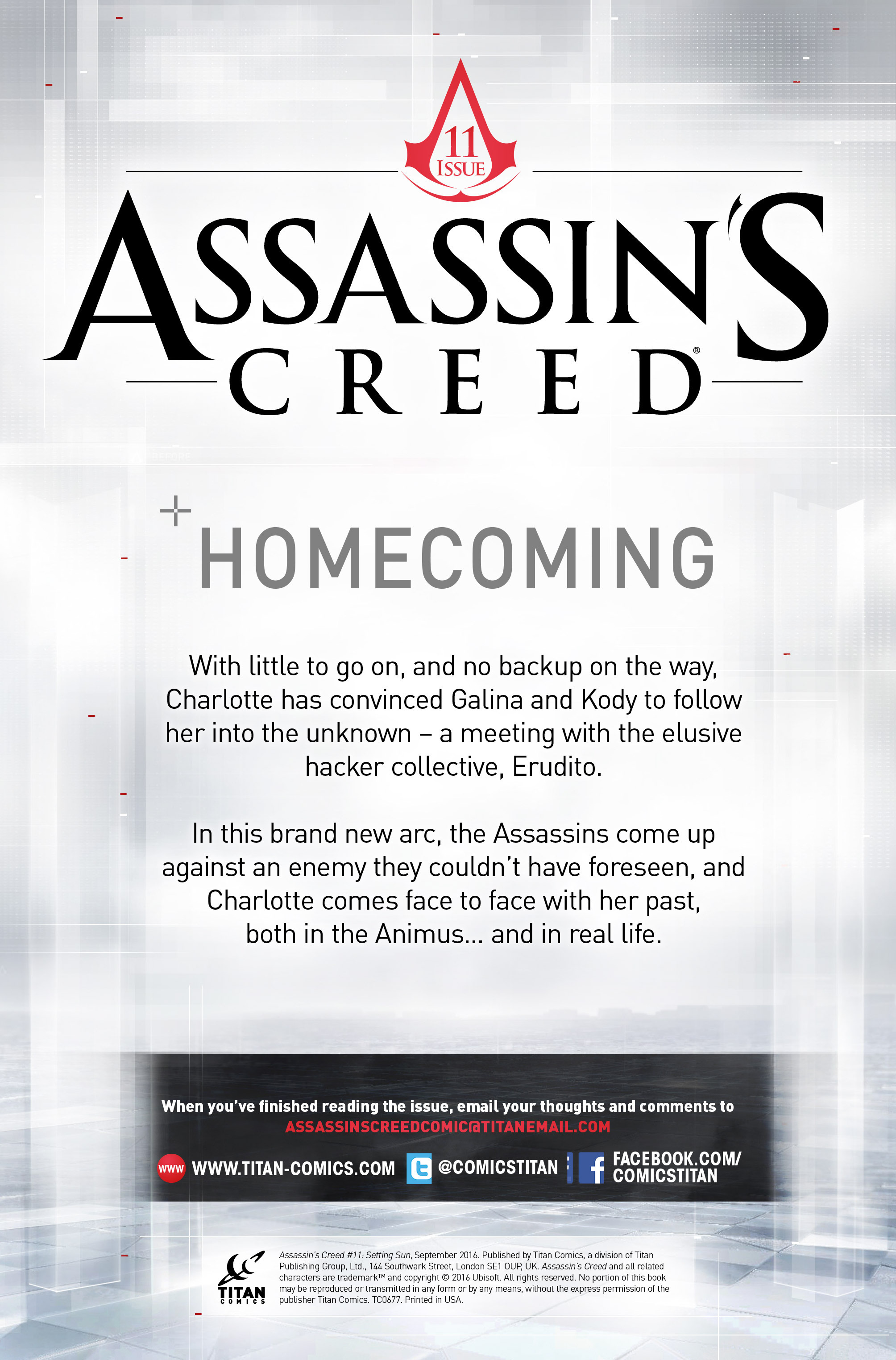 Read online Assassin's Creed (2015) comic -  Issue #11 - 2