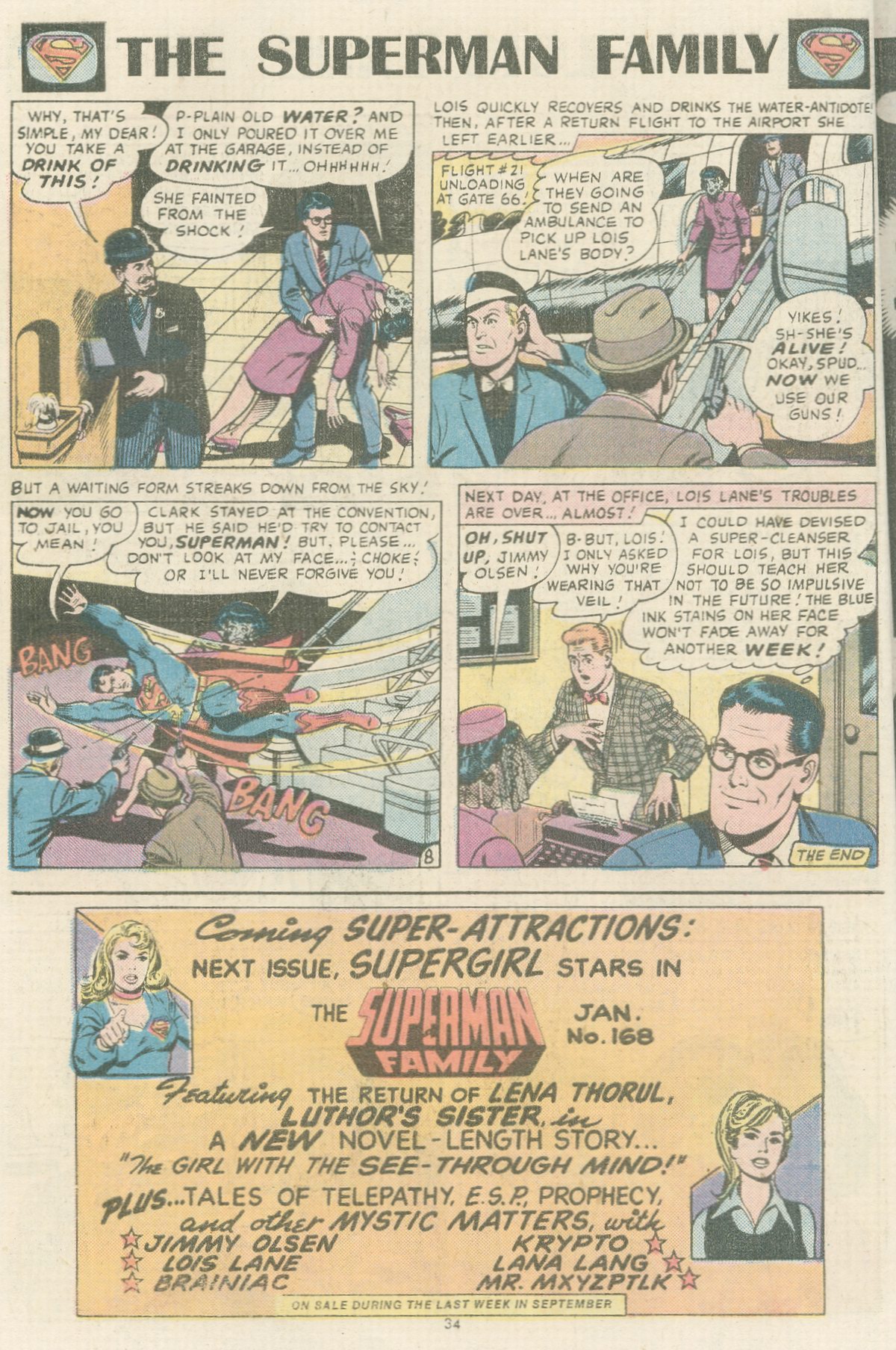 Read online The Superman Family comic -  Issue #167 - 34